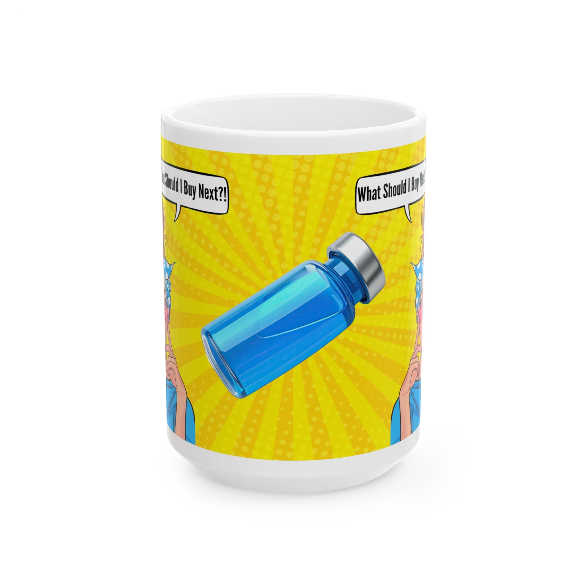 'What Should I Buy Next?' Wht Grl Mug (11oz, 15oz)