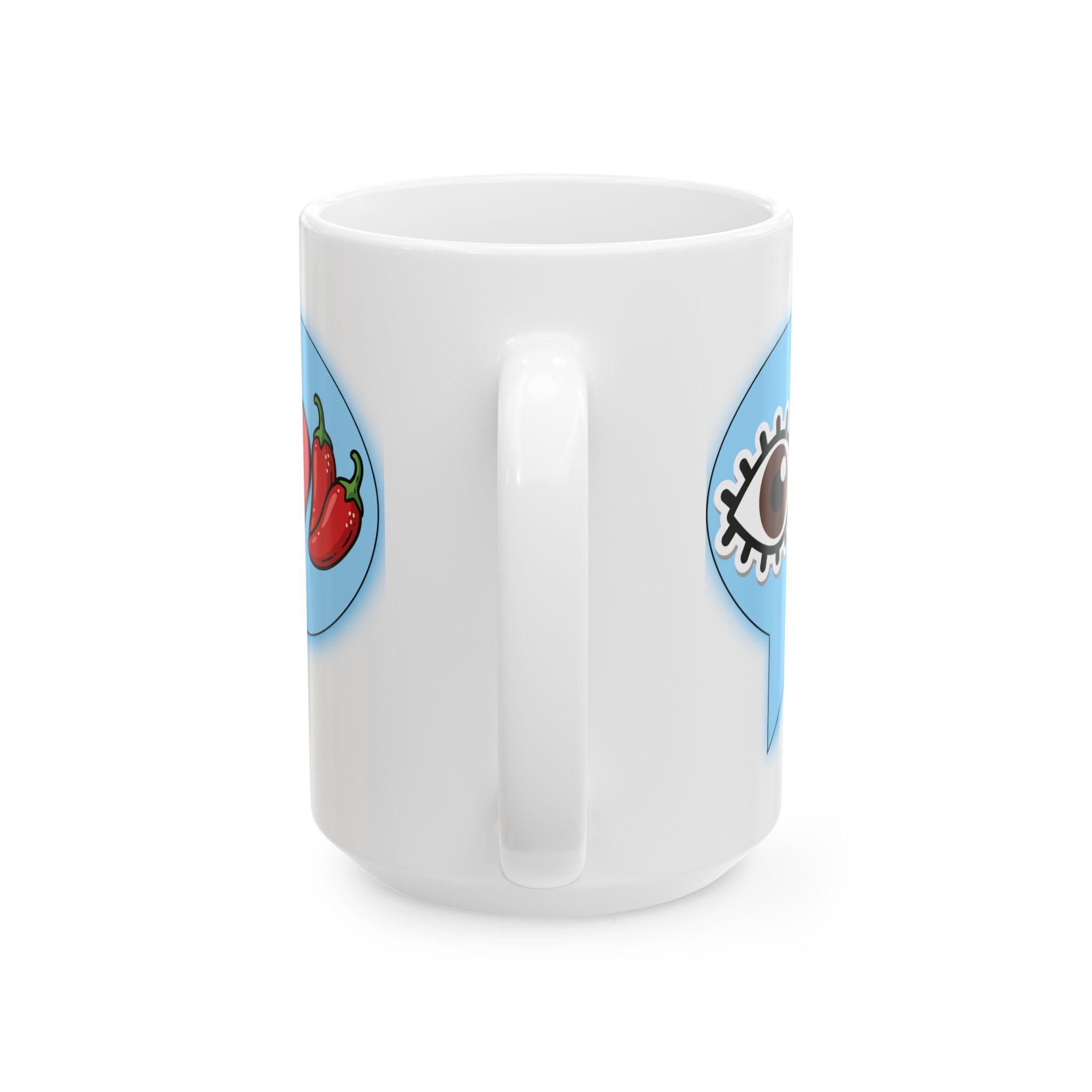 Brown Eye Love Peppers Mug (11oz)