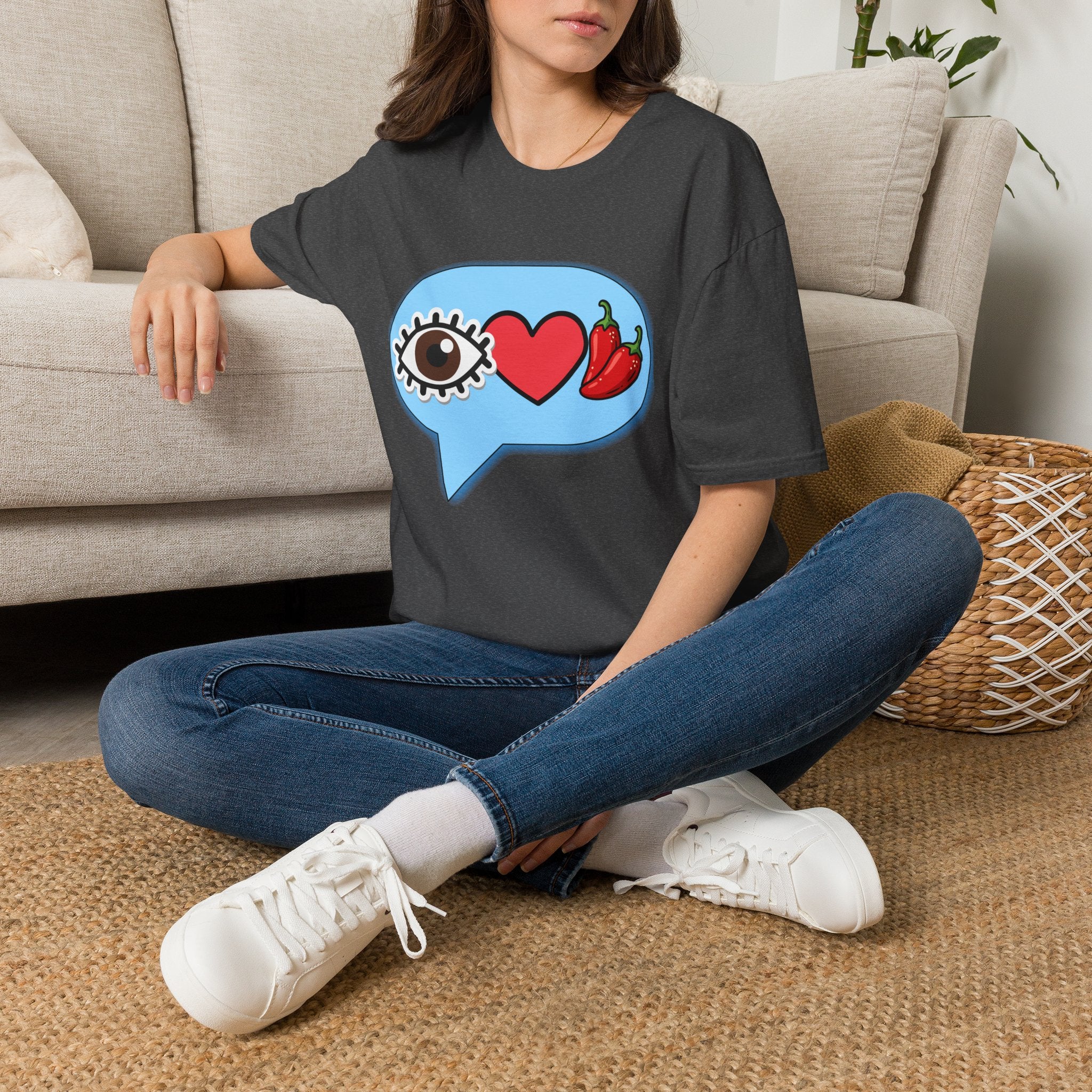 Brown Eye Love Peppers T-Shirt
