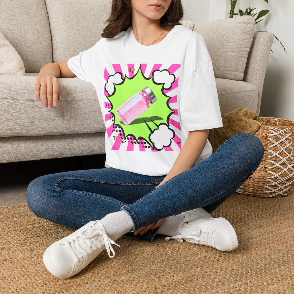 Pink Vial Pop Art T-Shirt