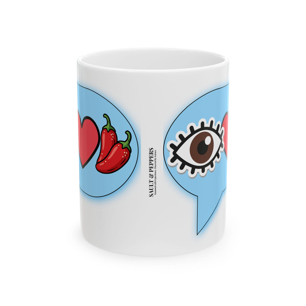 Brown Eye Love Peppers Mug (11oz)