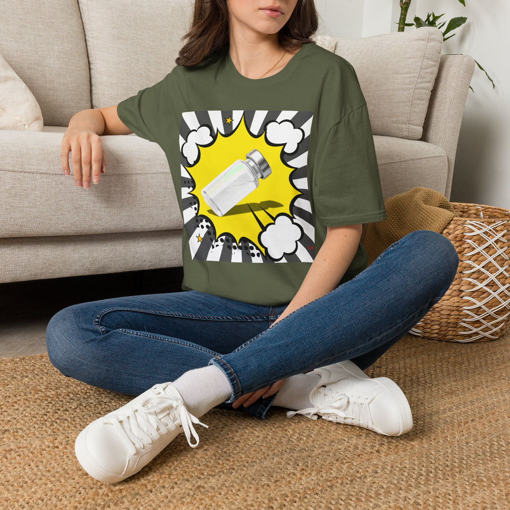 Clear Vial Pop Art T-Shirt — Retro