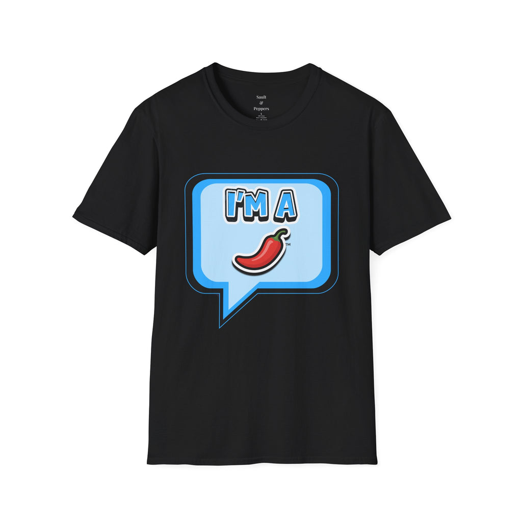 Blue Chat Bubble “I’m A Pepper” T-Shirt