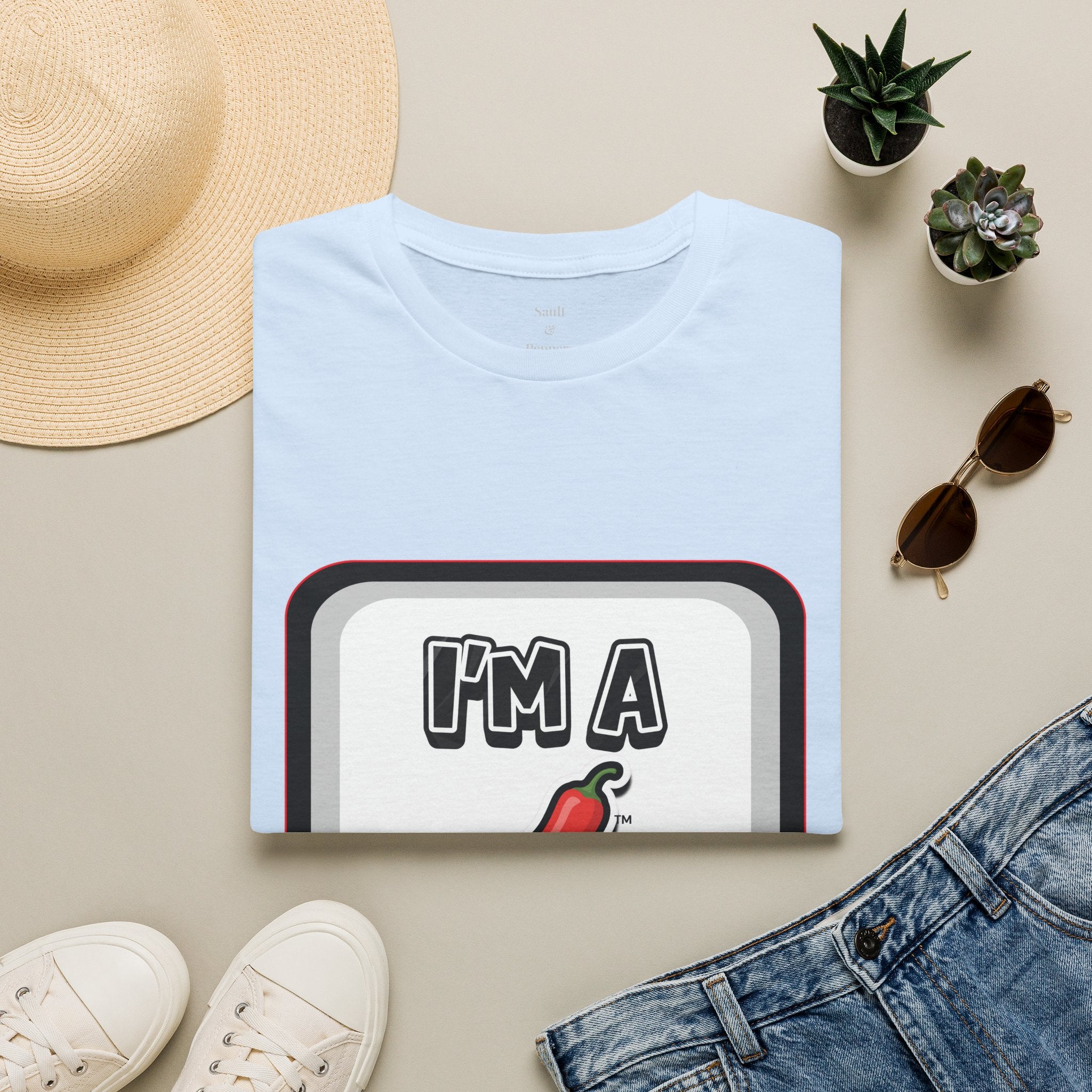 Black Chat Bubble "I'm A Pepper" T-Shirt