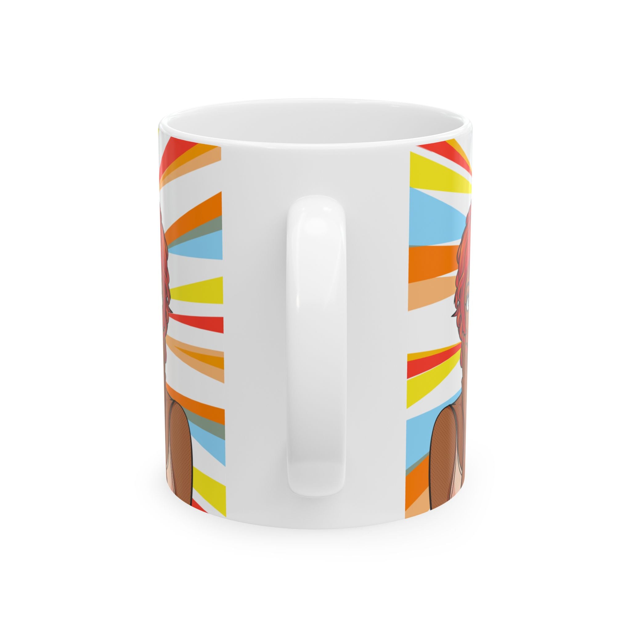 "What Should I Buy Next?!" Black Girl Pop Art Mug