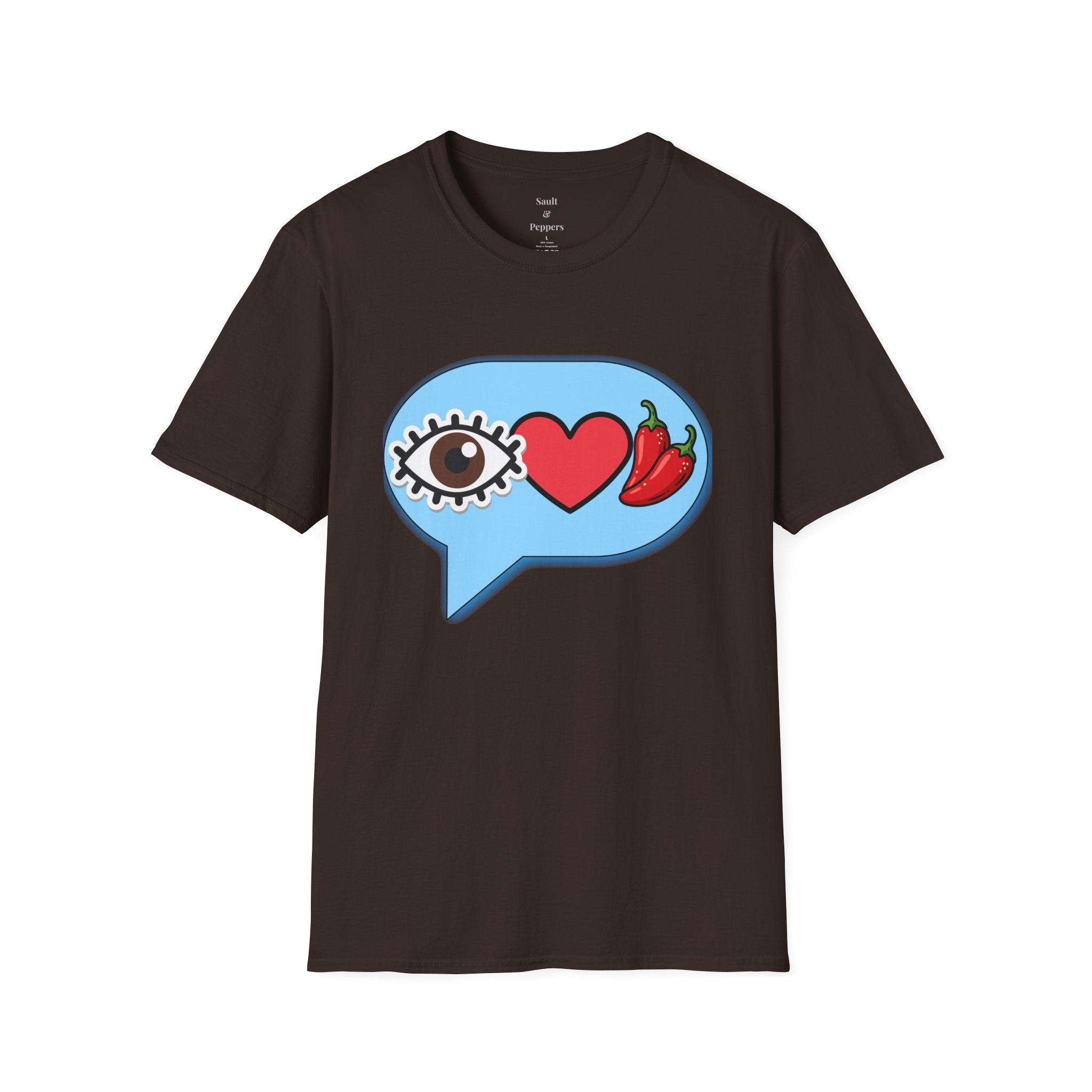 Brown Eye Love Peppers T-Shirt