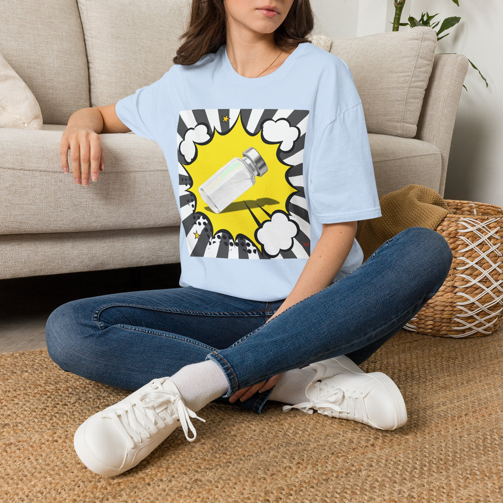 Clear Vial Pop Art T-Shirt — Retro