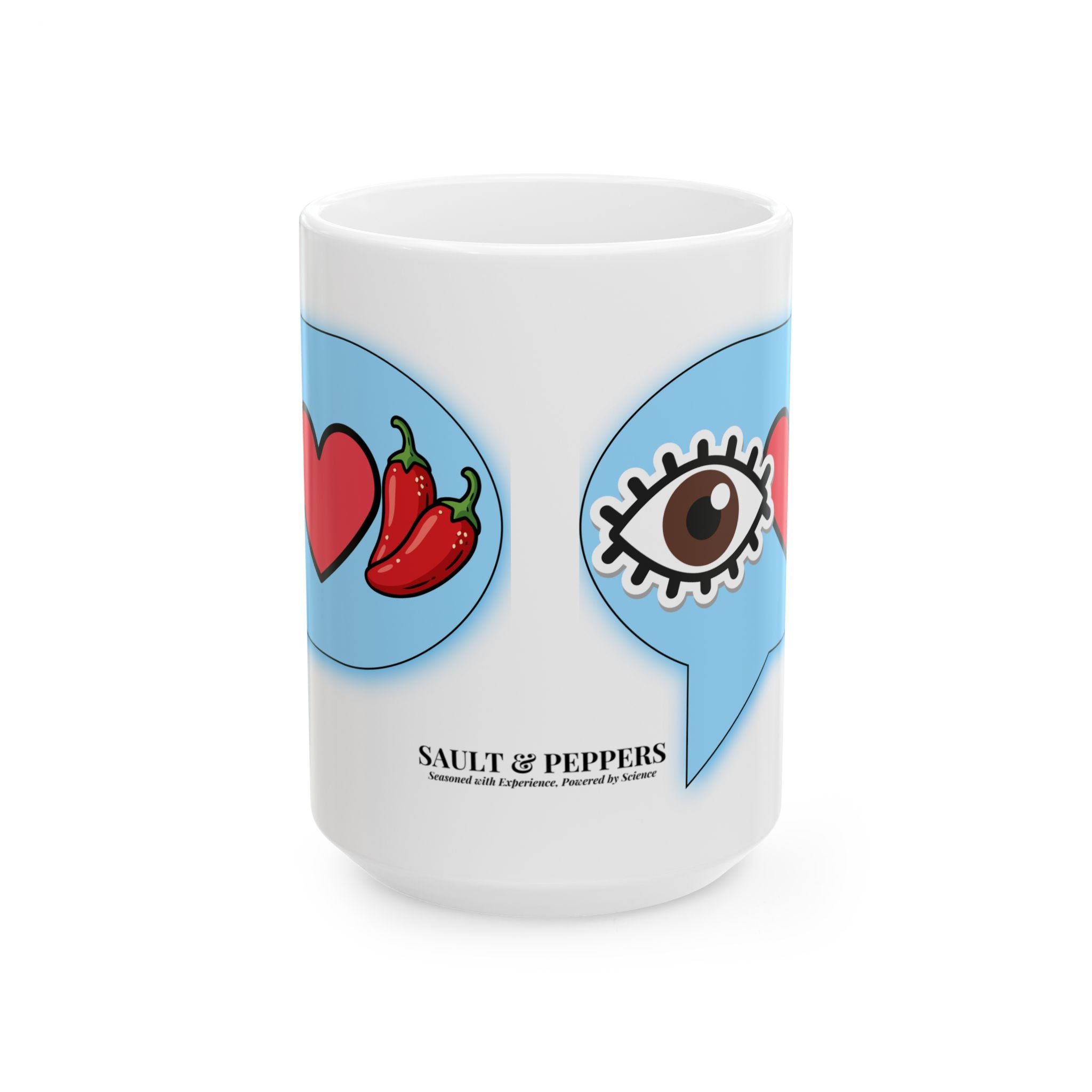 Brown Eye Love Peppers Mug (11oz)