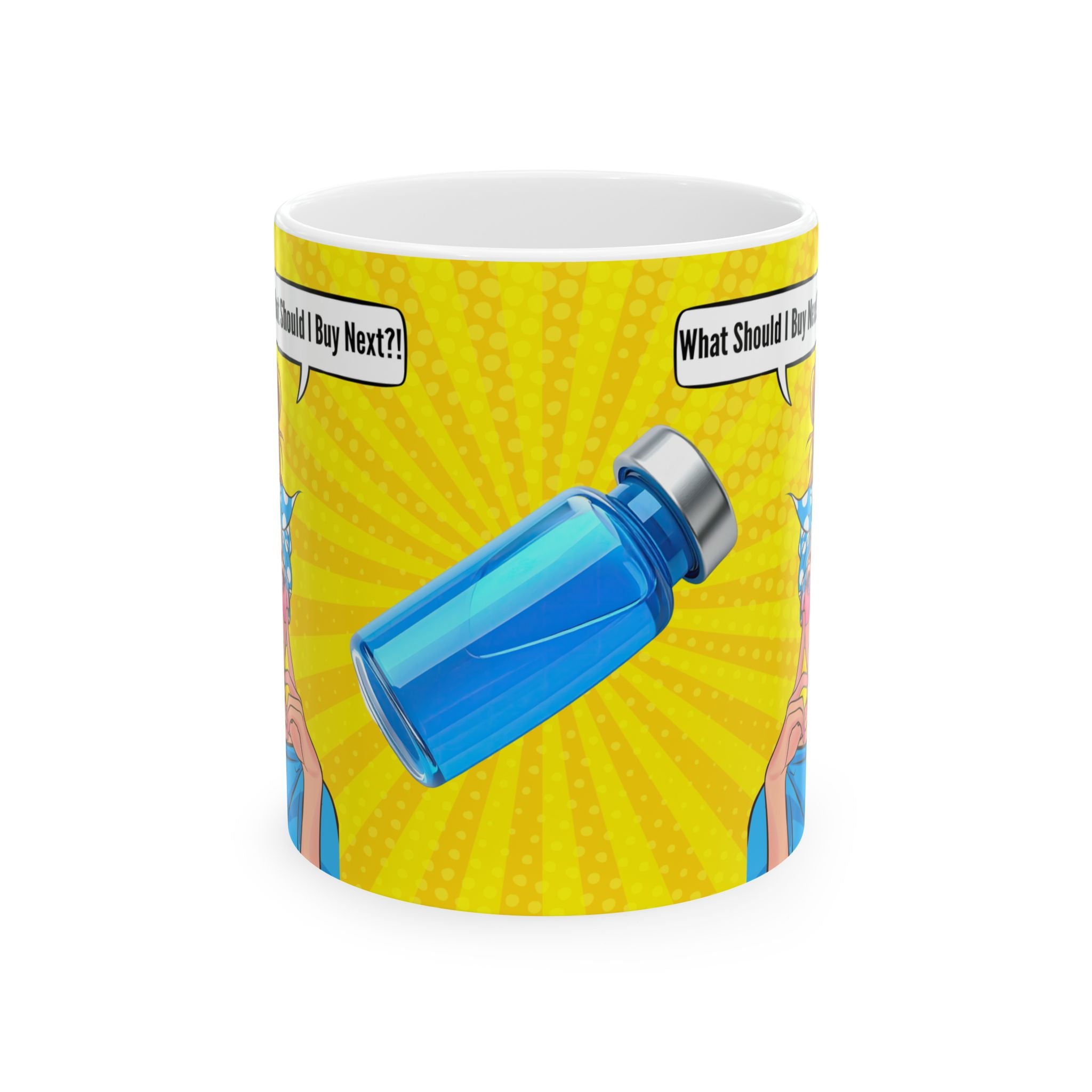 'What Should I Buy Next?' Wht Grl Mug (11oz, 15oz)