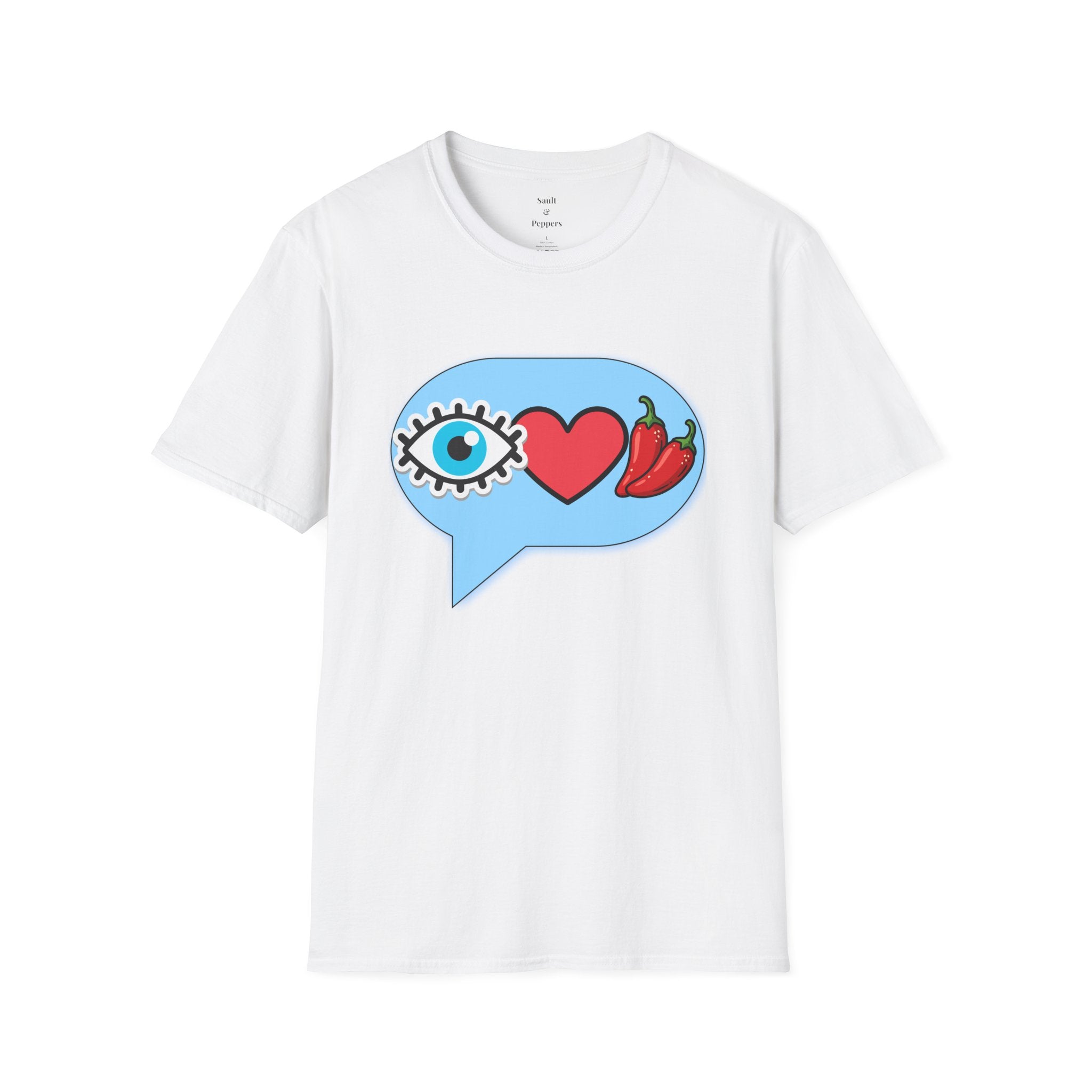 Blue Eye Love Peppers T-Shirt