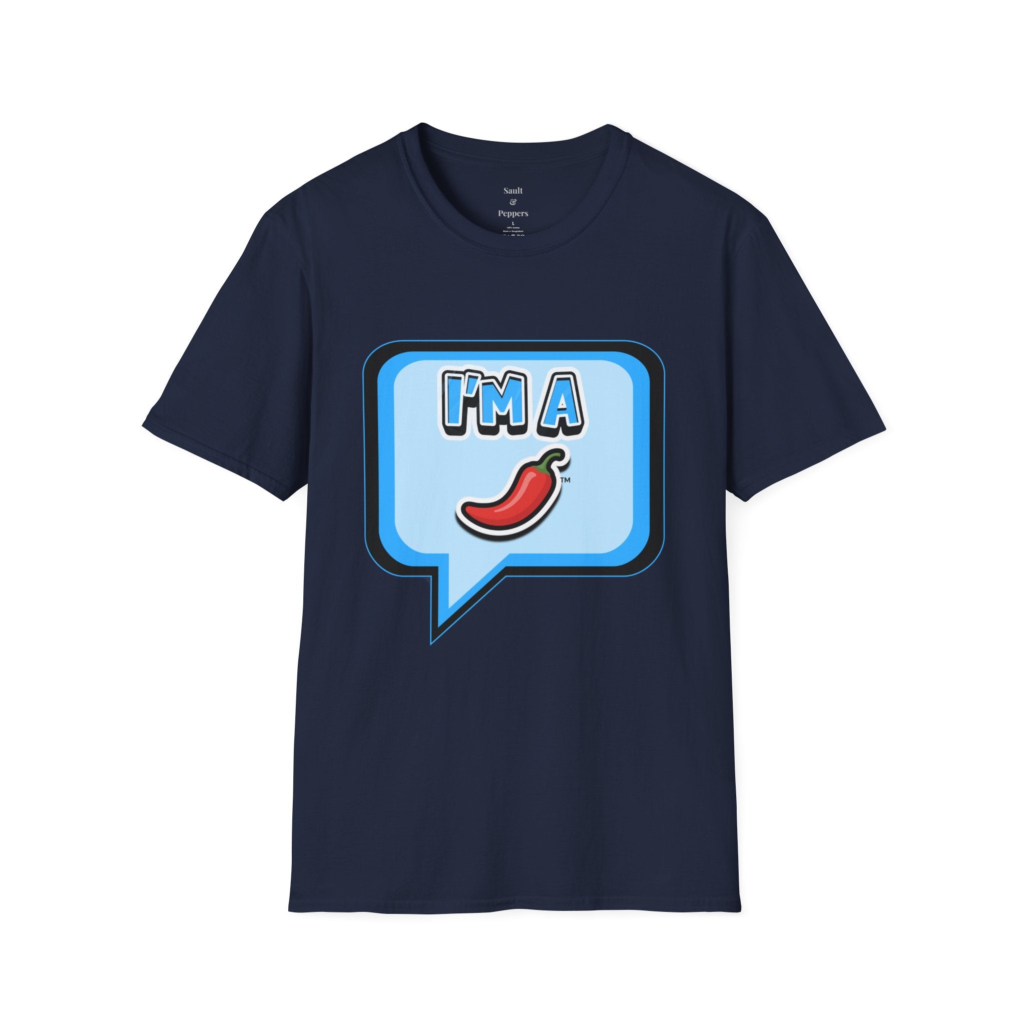 Blue Chat Bubble “I’m A Pepper” T-Shirt