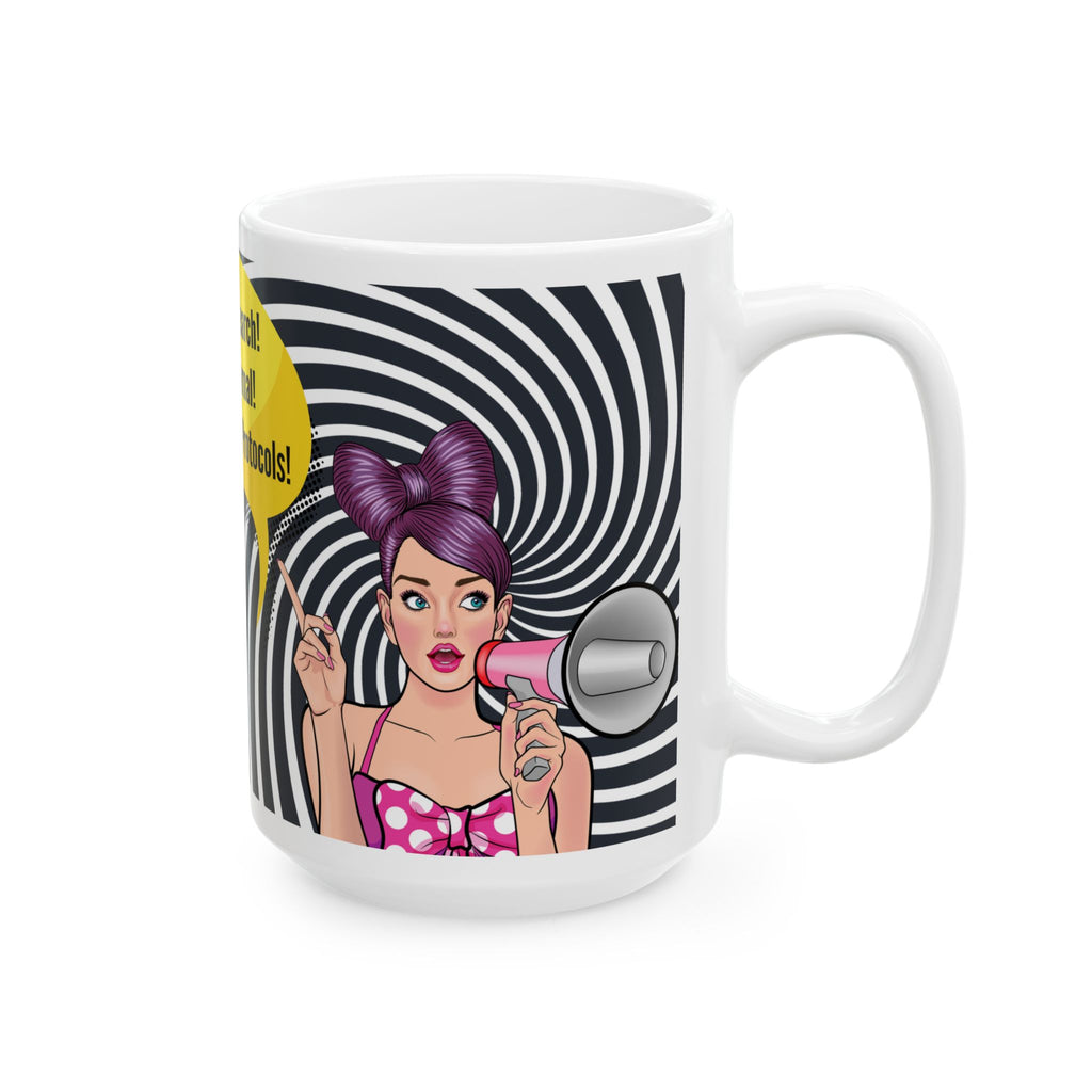 Do Your Research! Buy the Journal Pop Art Mug (11oz, 15oz)