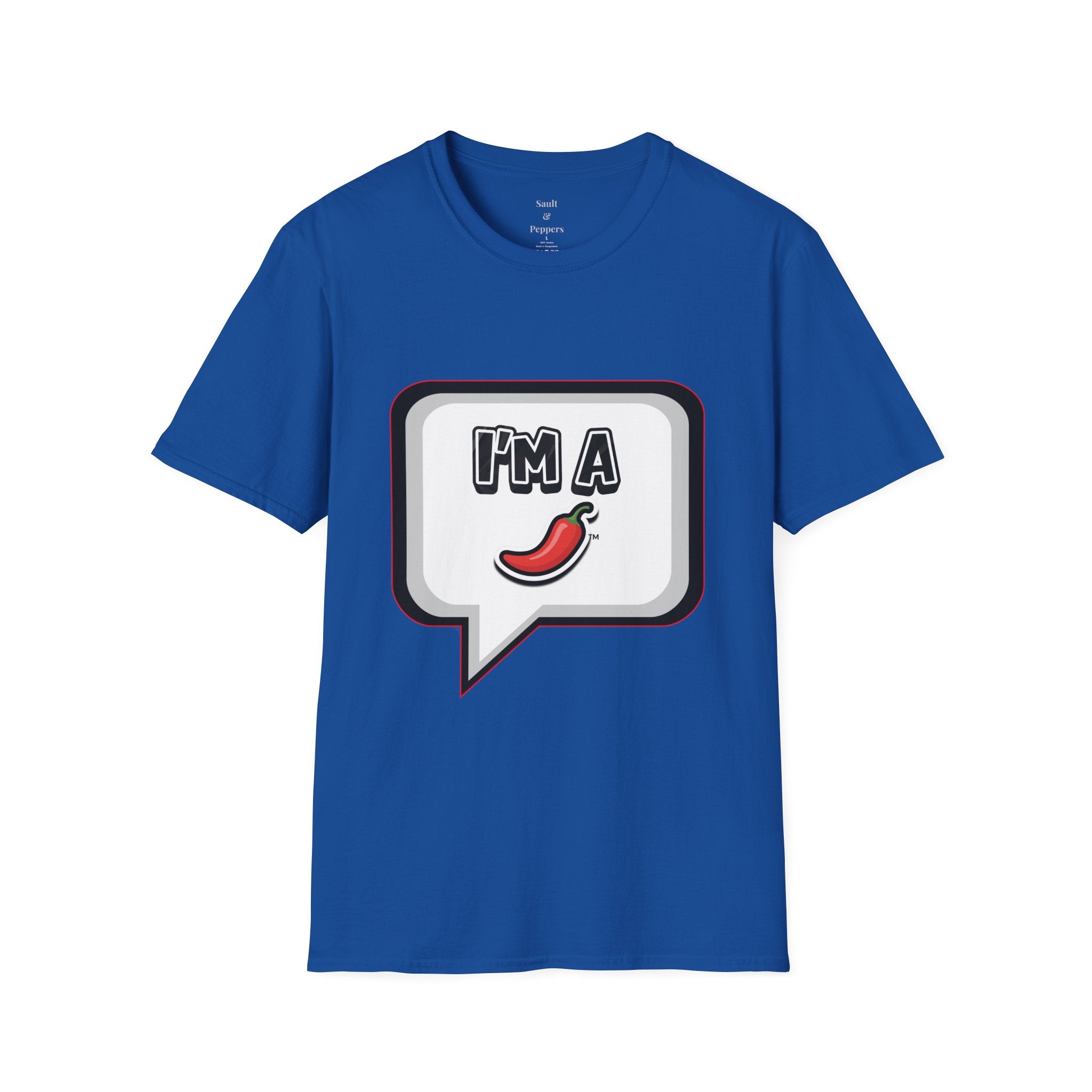 Black Chat Bubble "I'm A Pepper" T-Shirt