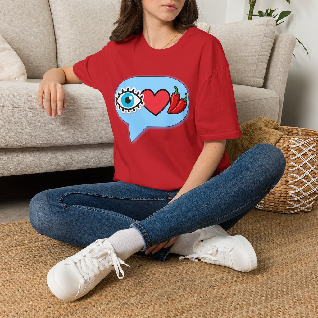 Blue Eye Love Peppers T-Shirt