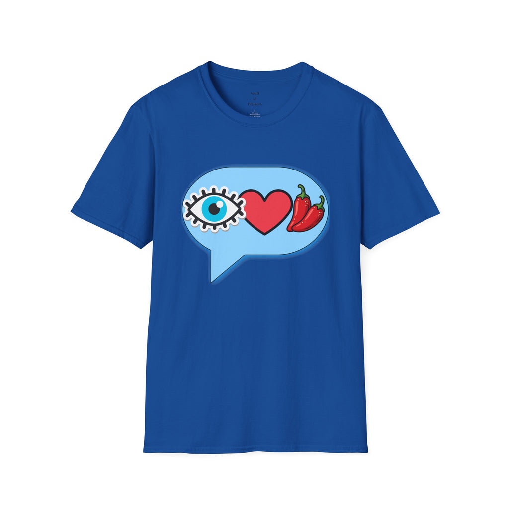 Blue Eye Love Peppers T-Shirt