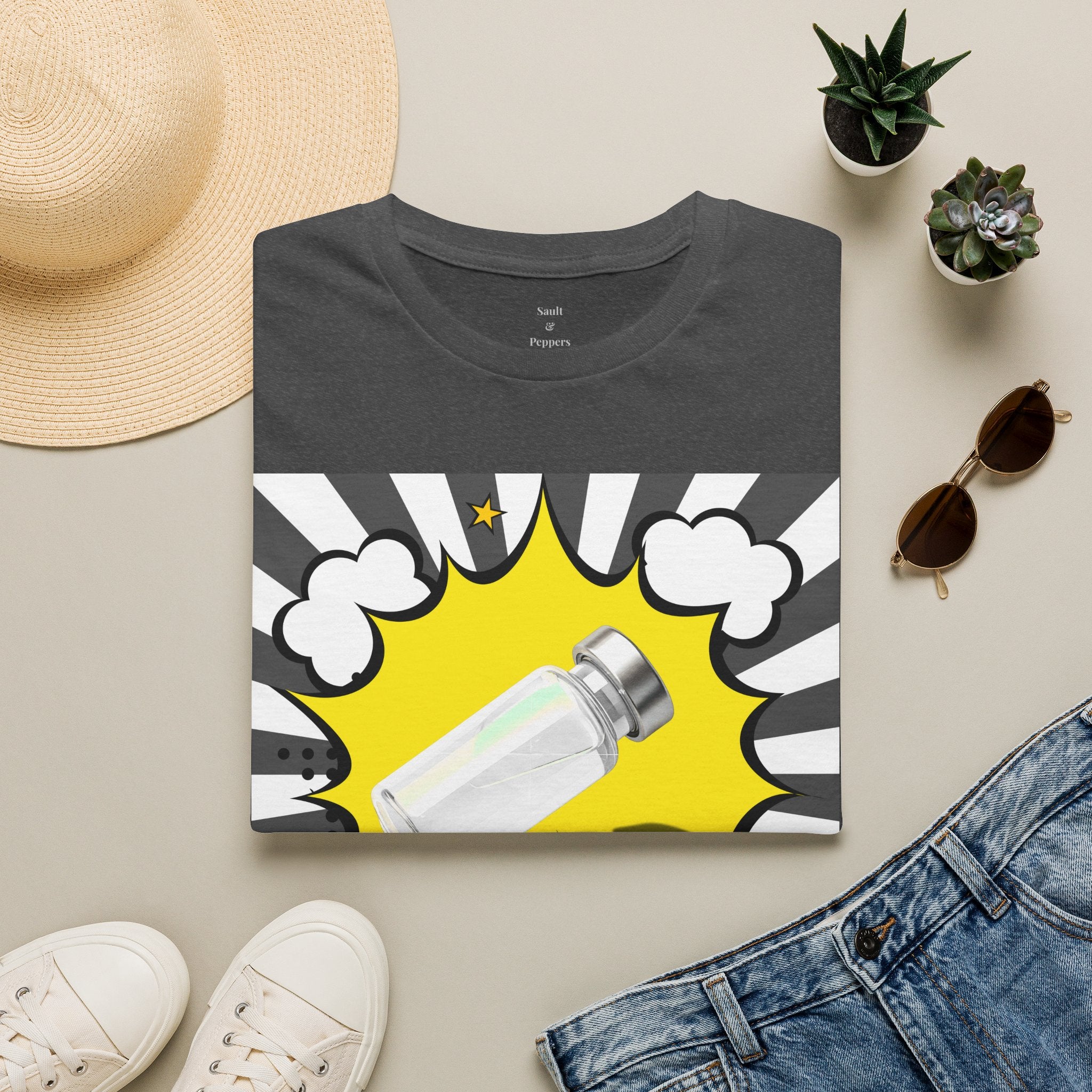 Clear Vial Pop Art T-Shirt — Retro