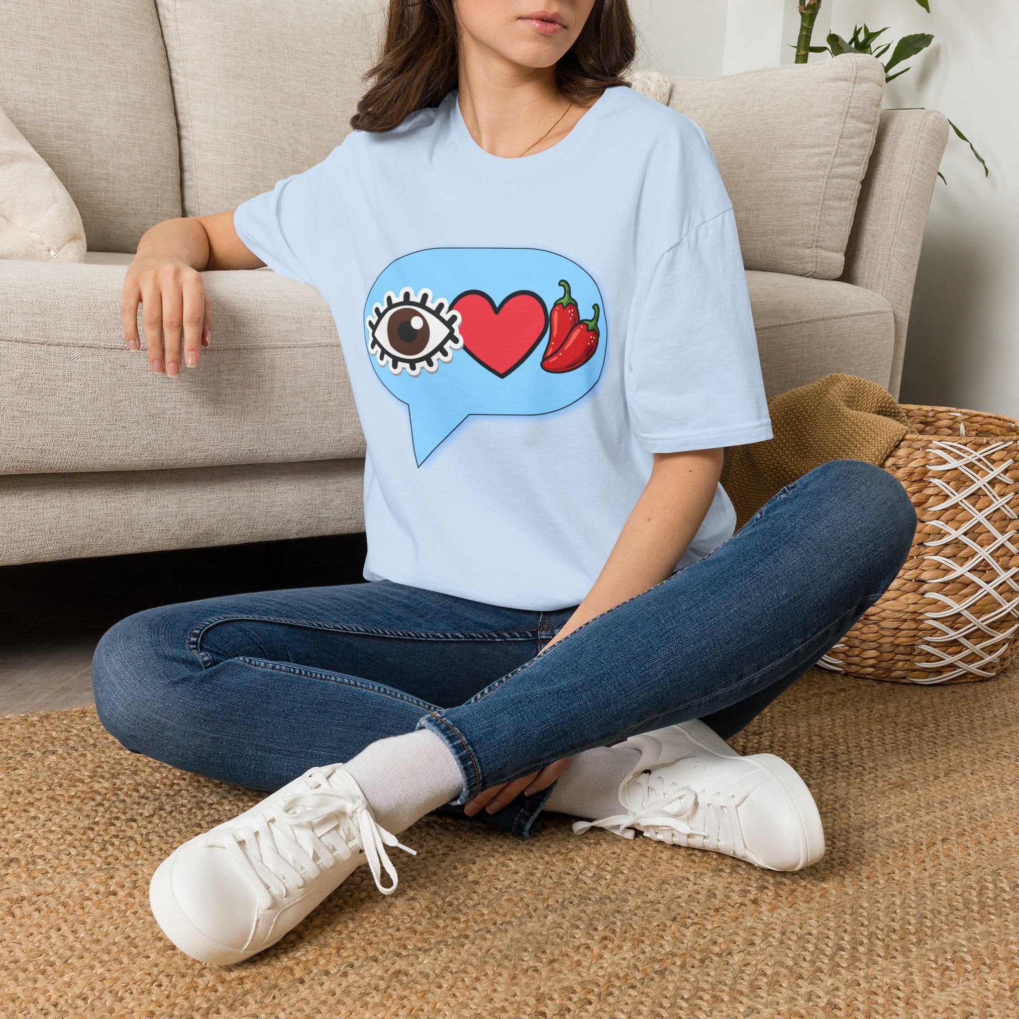 Brown Eye Love Peppers T-Shirt
