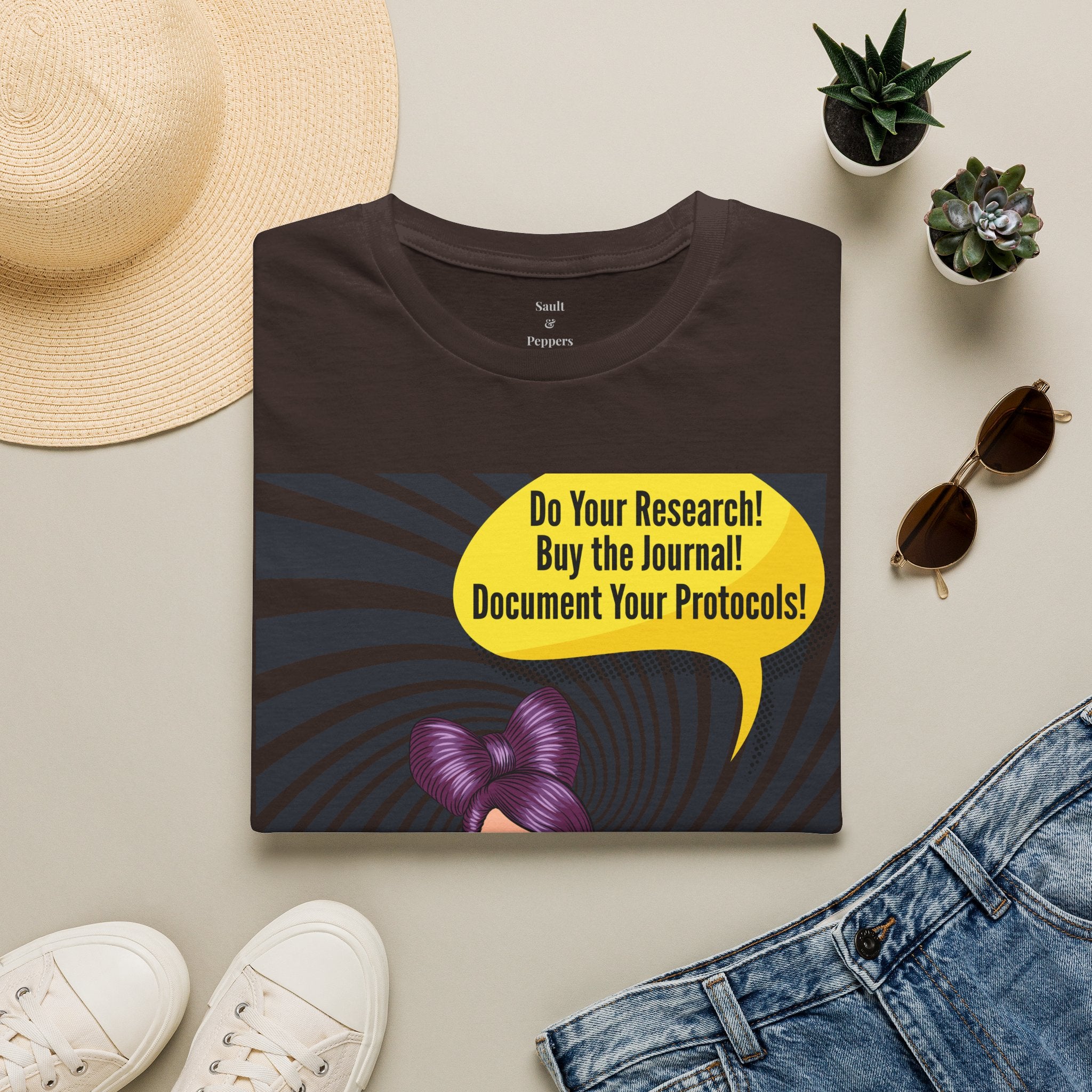 Research Protocols PSA Pop Art T-Shirt