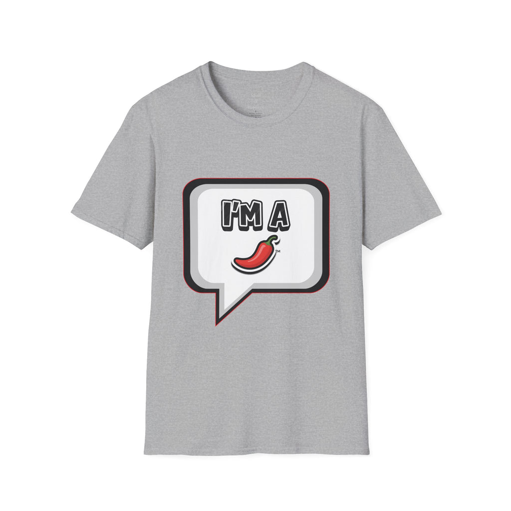Black Chat Bubble "I'm A Pepper" T-Shirt
