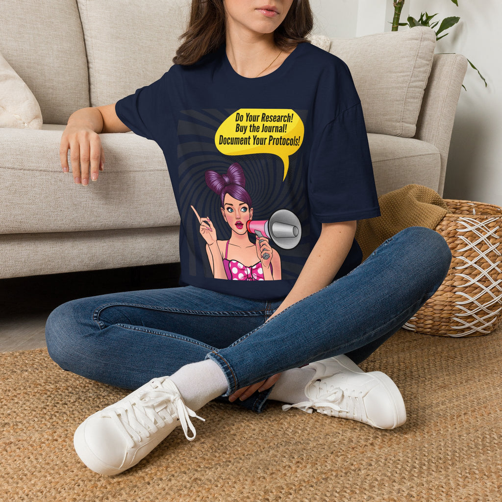 Research Protocols PSA Pop Art T-Shirt