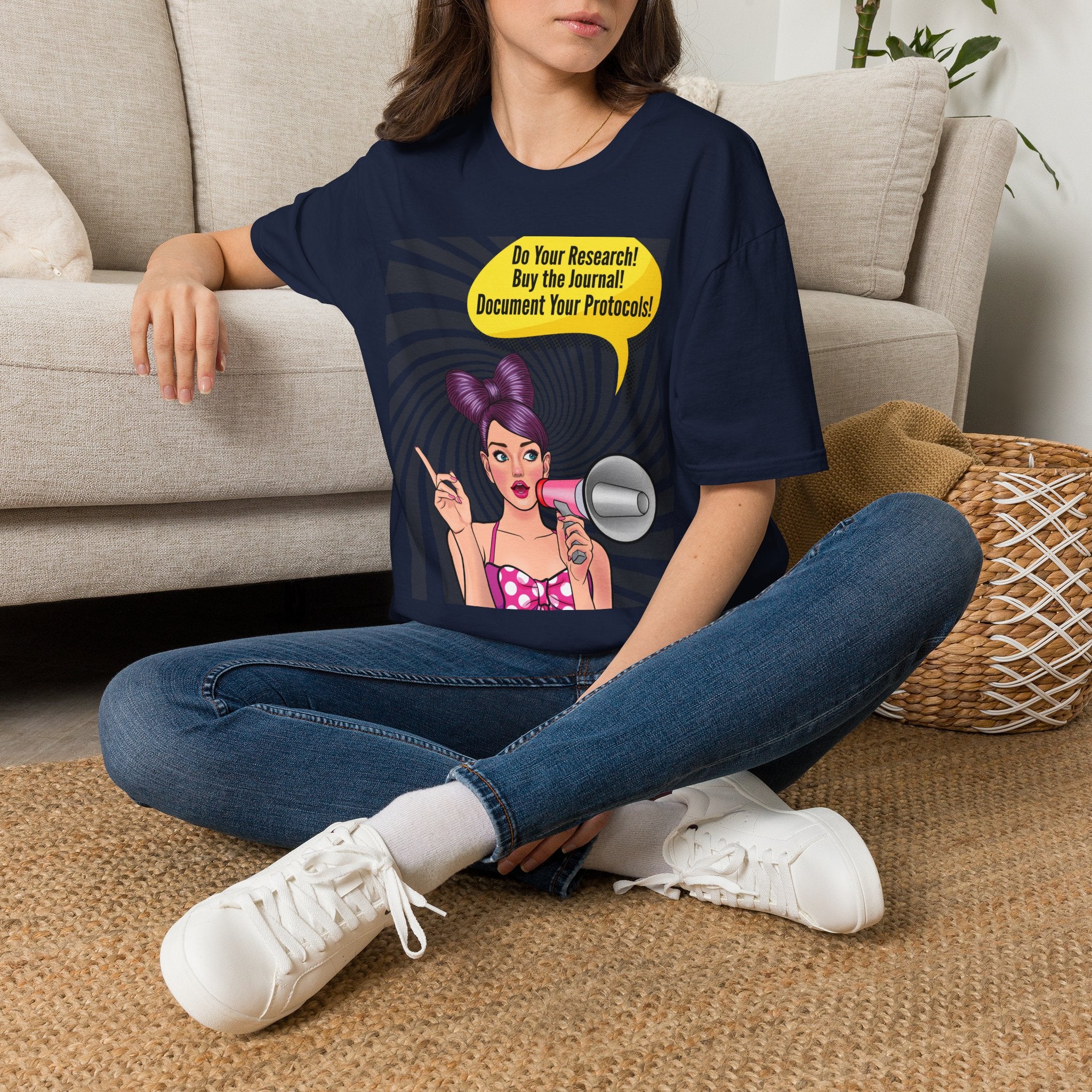 Research Protocols PSA Pop Art T-Shirt