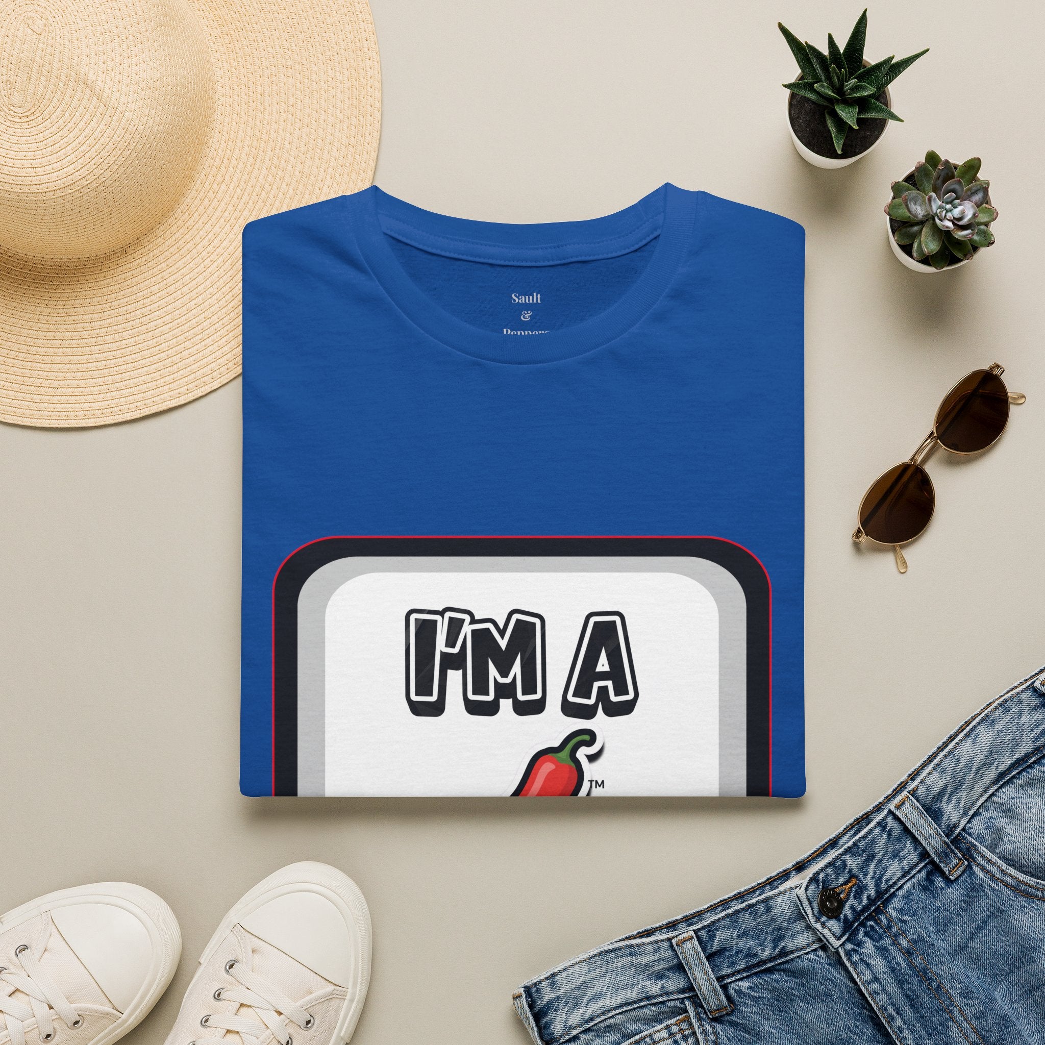 Black Chat Bubble "I'm A Pepper" T-Shirt