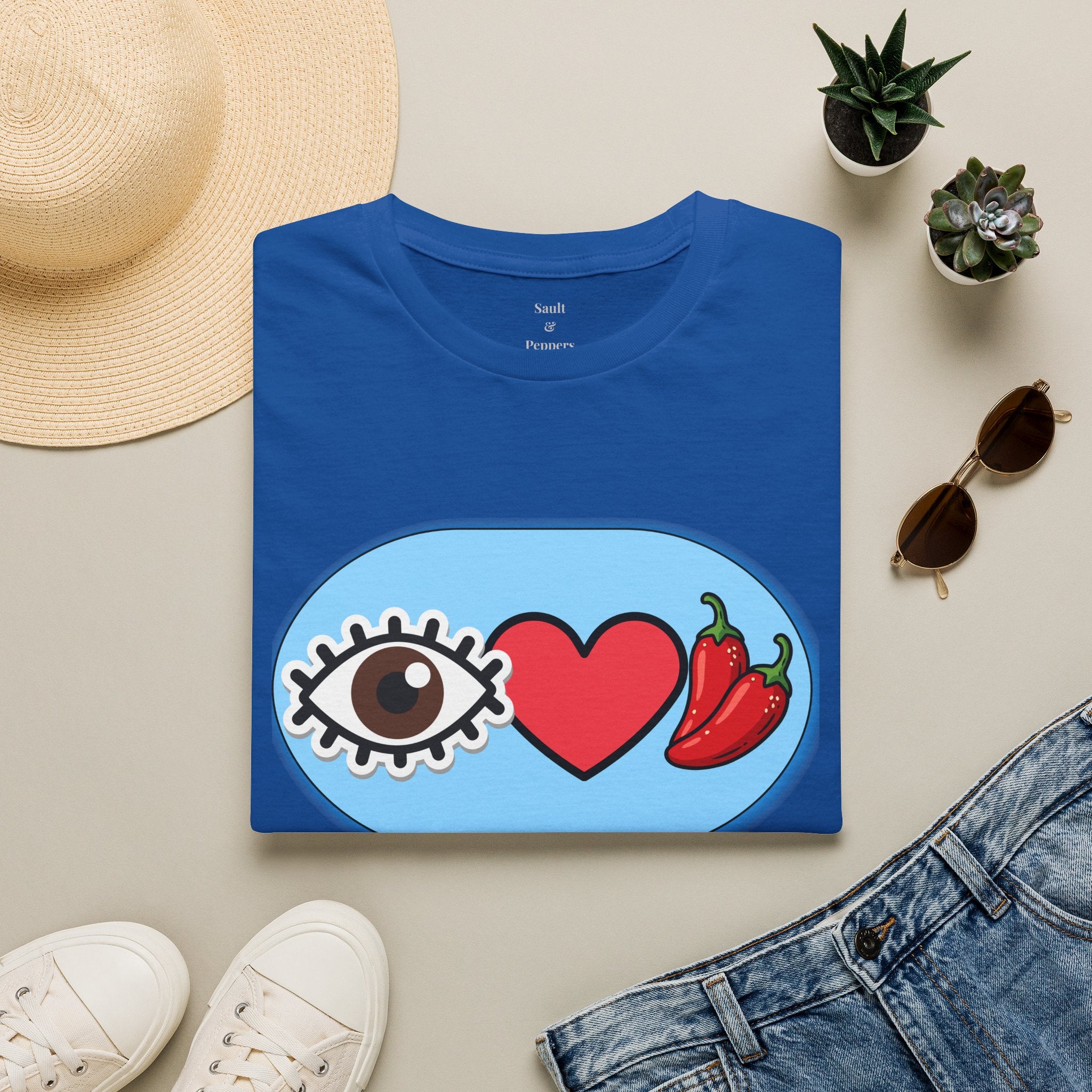 Brown Eye Love Peppers T-Shirt