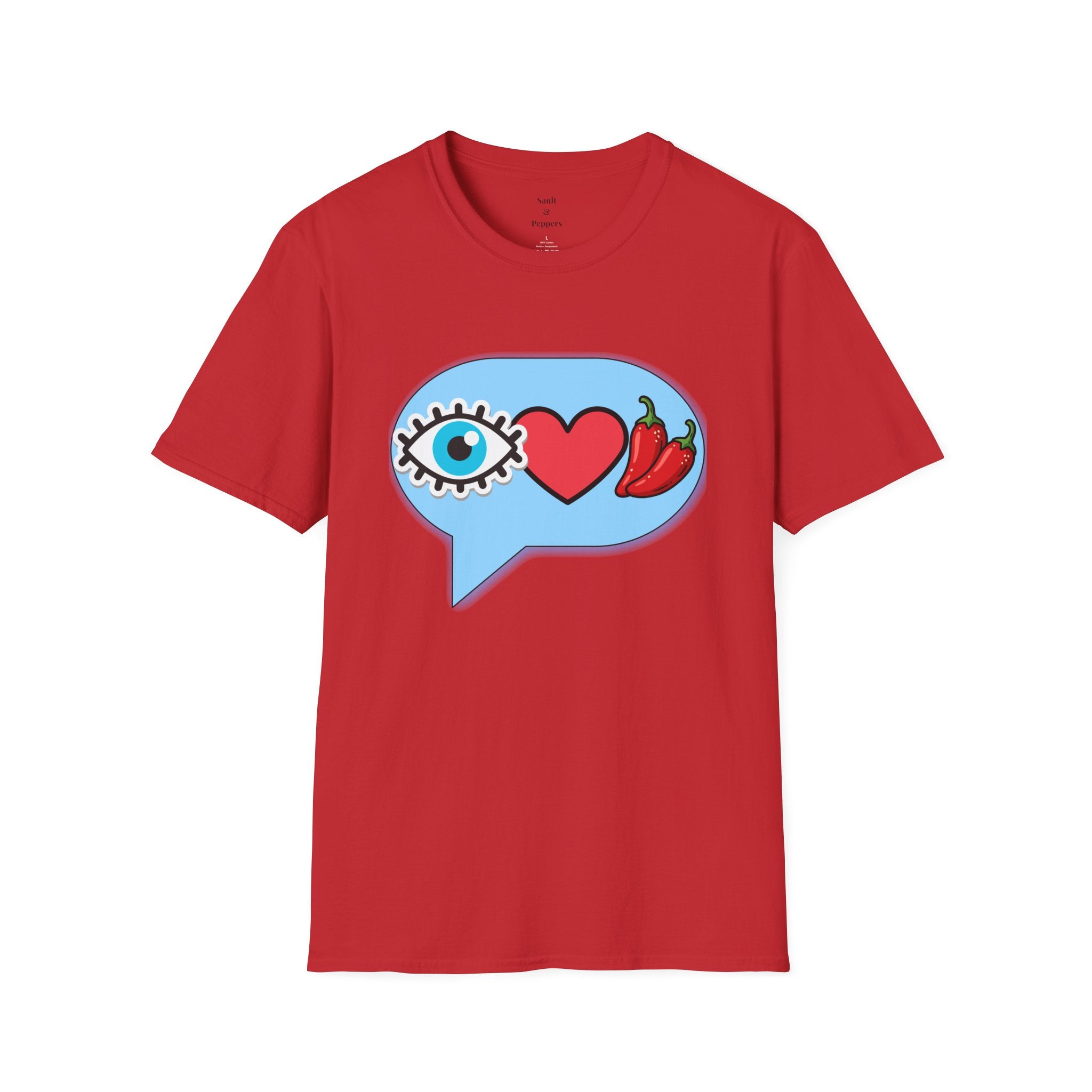Blue Eye Love Peppers T-Shirt