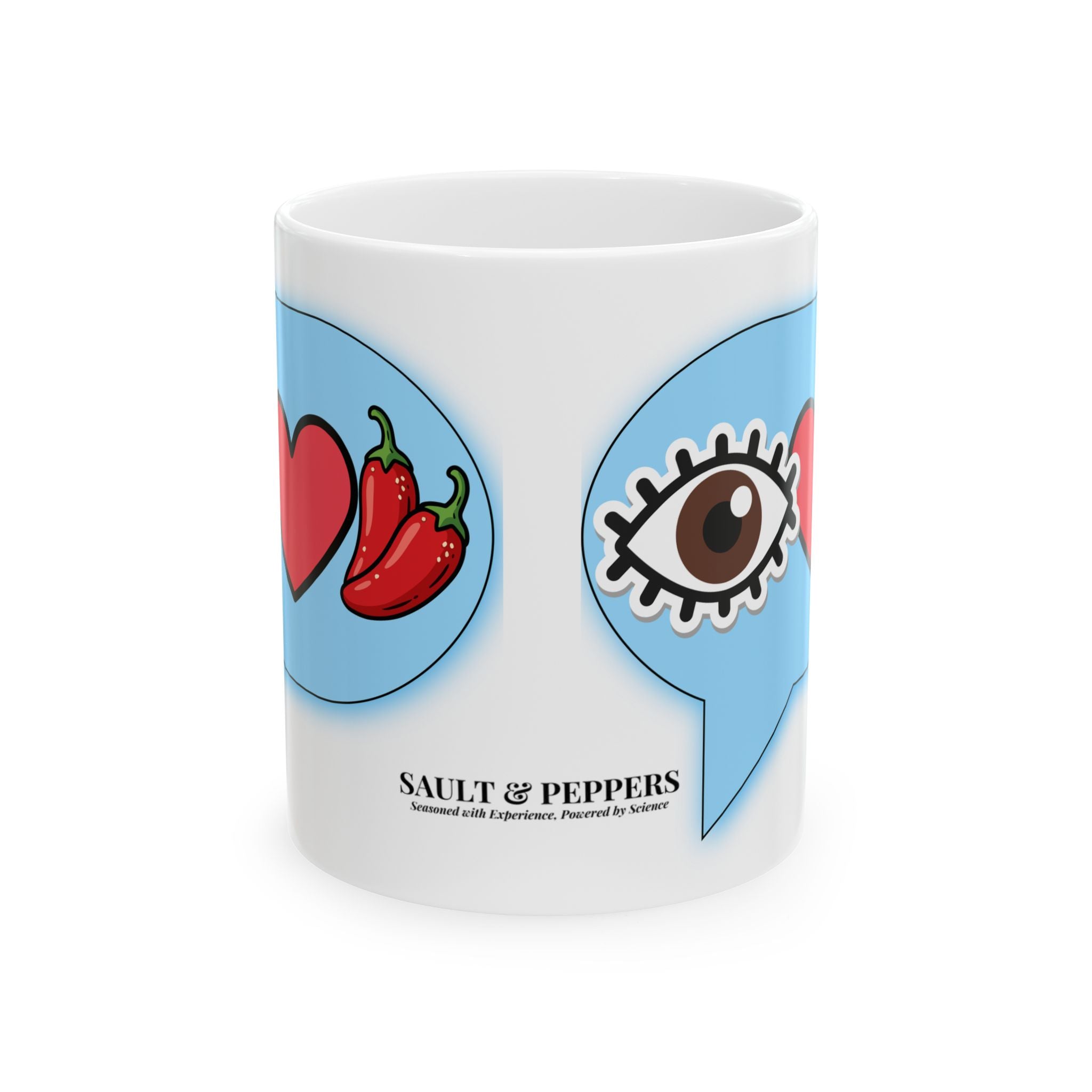 Brown Eye Love Peppers Mug (11oz)