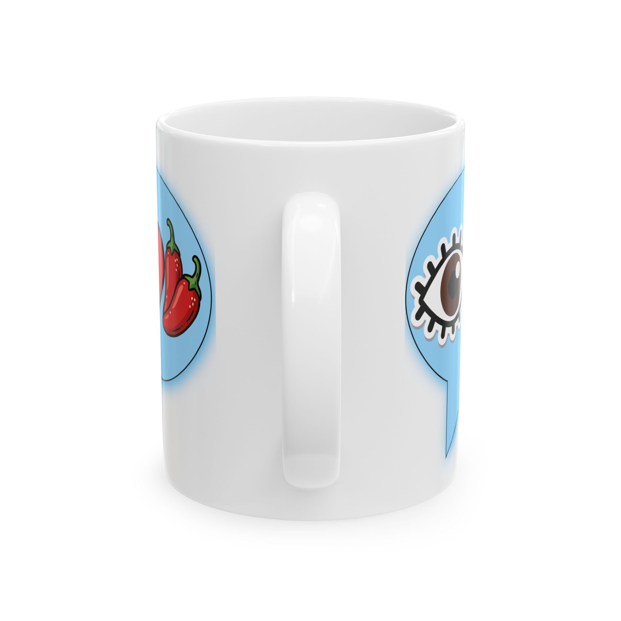 Brown Eye Love Peppers Mug (11oz)