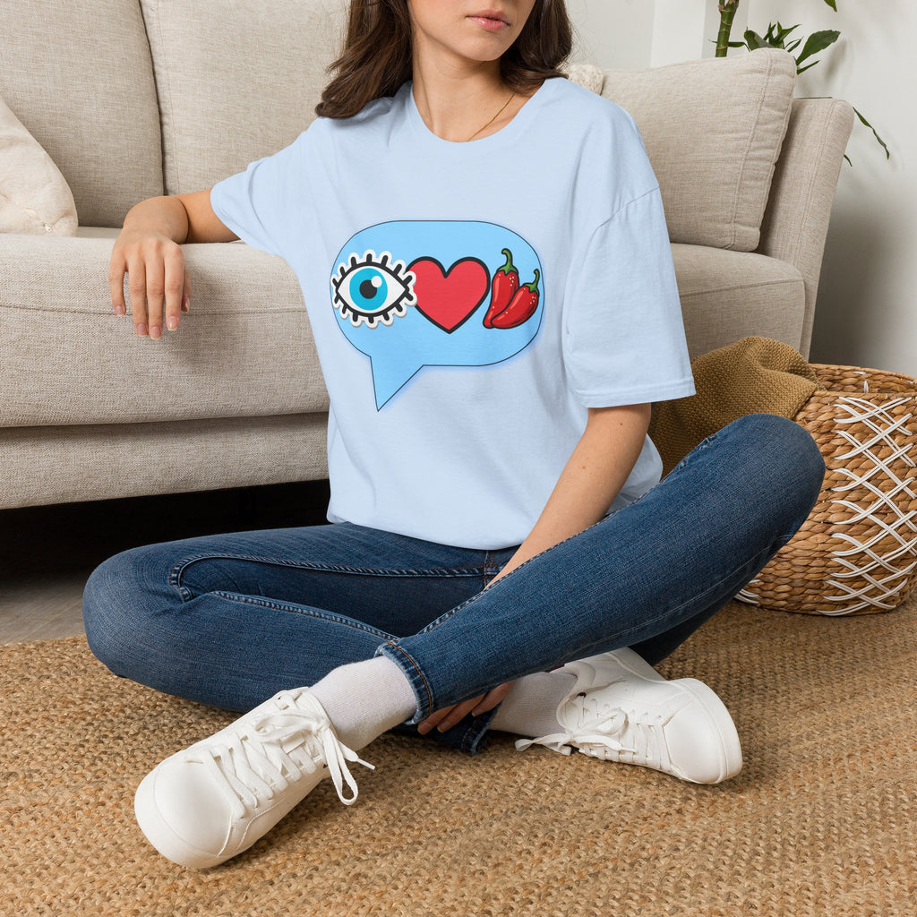 Blue Eye Love Peppers T-Shirt