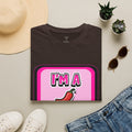 Pink "I’m A Pepper"  Bubble Chat T-Shirt