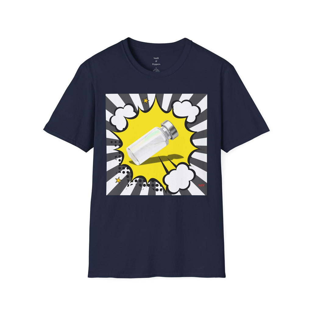 Clear Vial Pop Art T-Shirt — Retro