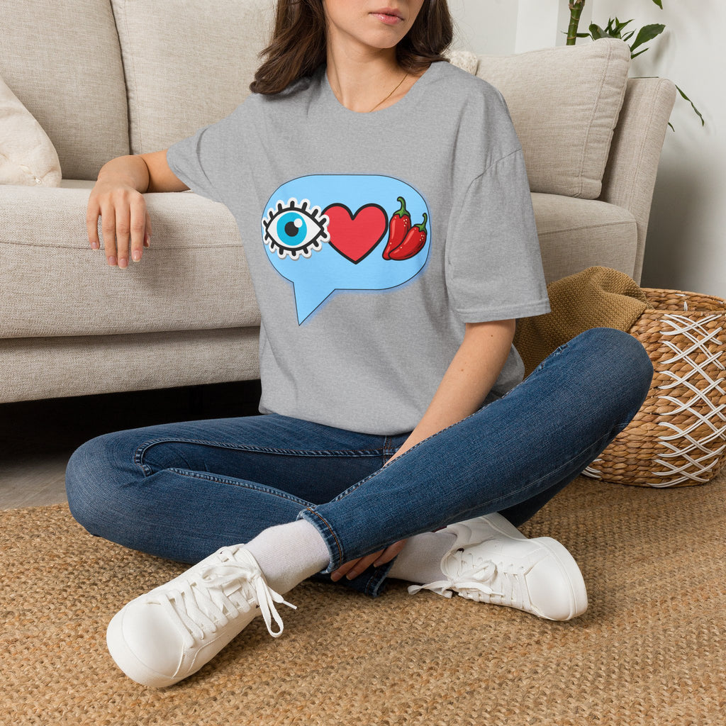 Blue Eye Love Peppers T-Shirt
