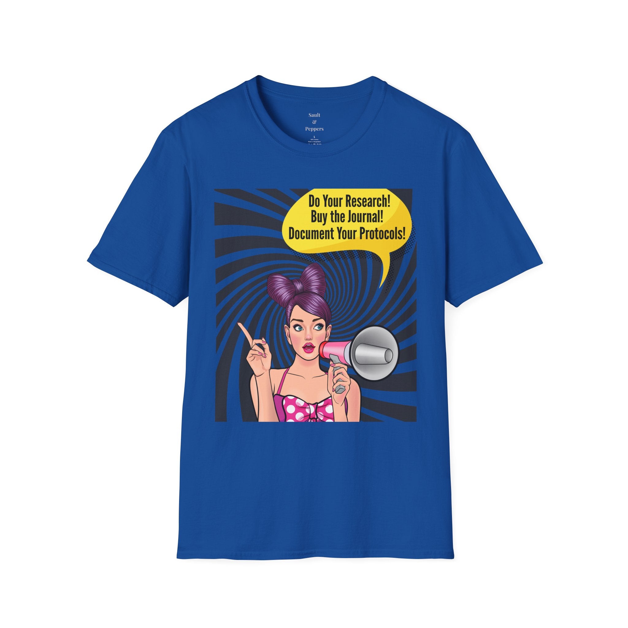 Research Protocols PSA Pop Art T-Shirt