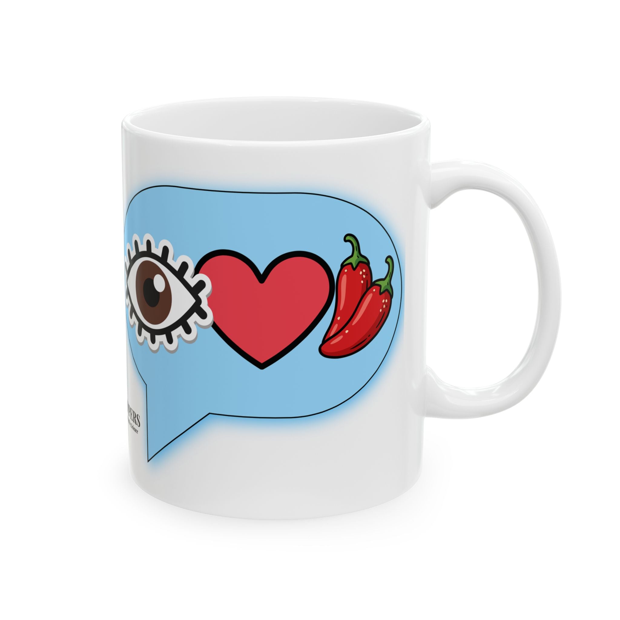 Brown Eye Love Peppers Mug (11oz)