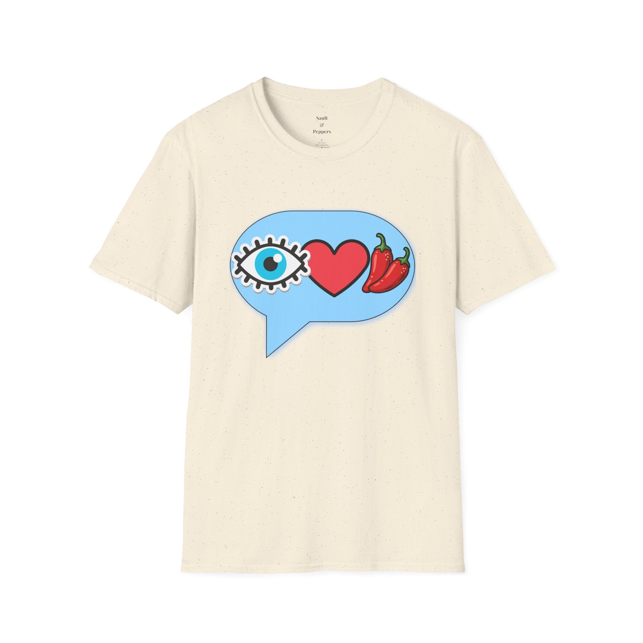 Blue Eye Love Peppers T-Shirt