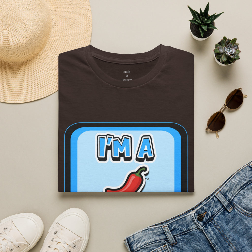 Blue Chat Bubble “I’m A Pepper” T-Shirt