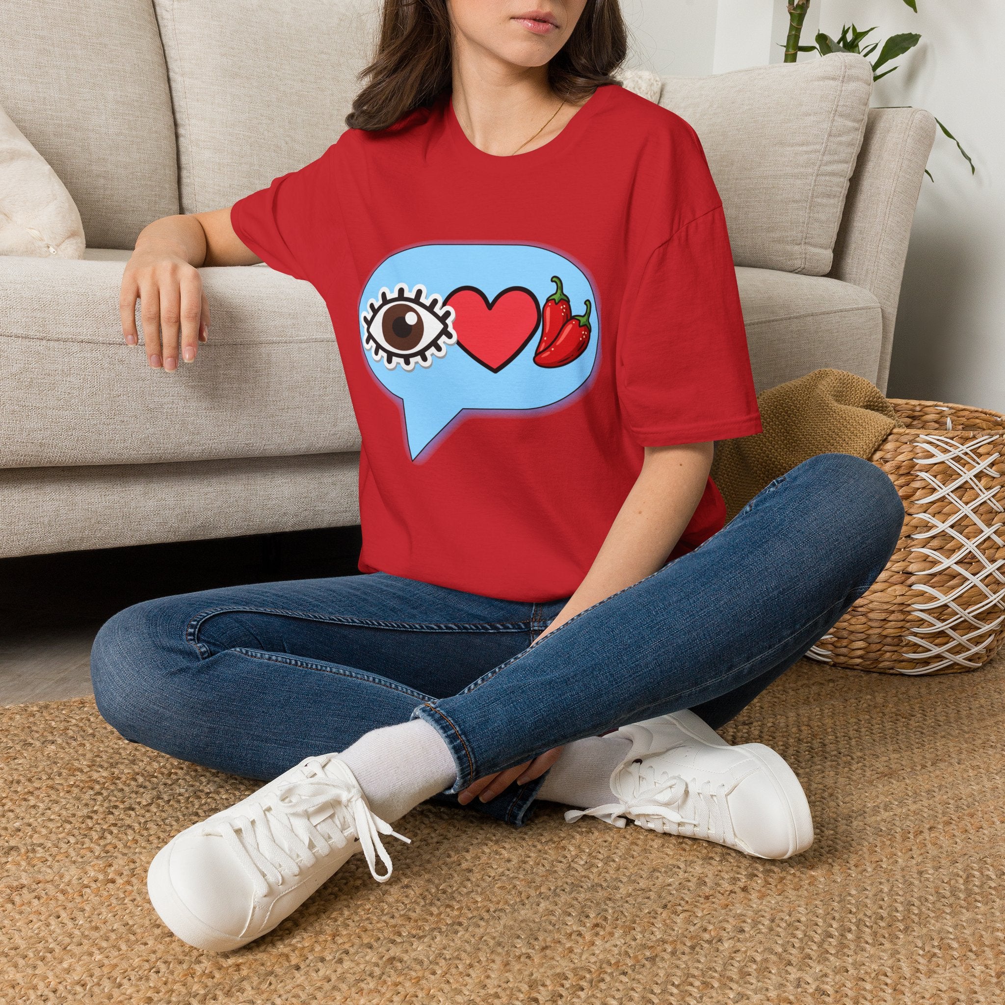 Brown Eye Love Peppers T-Shirt