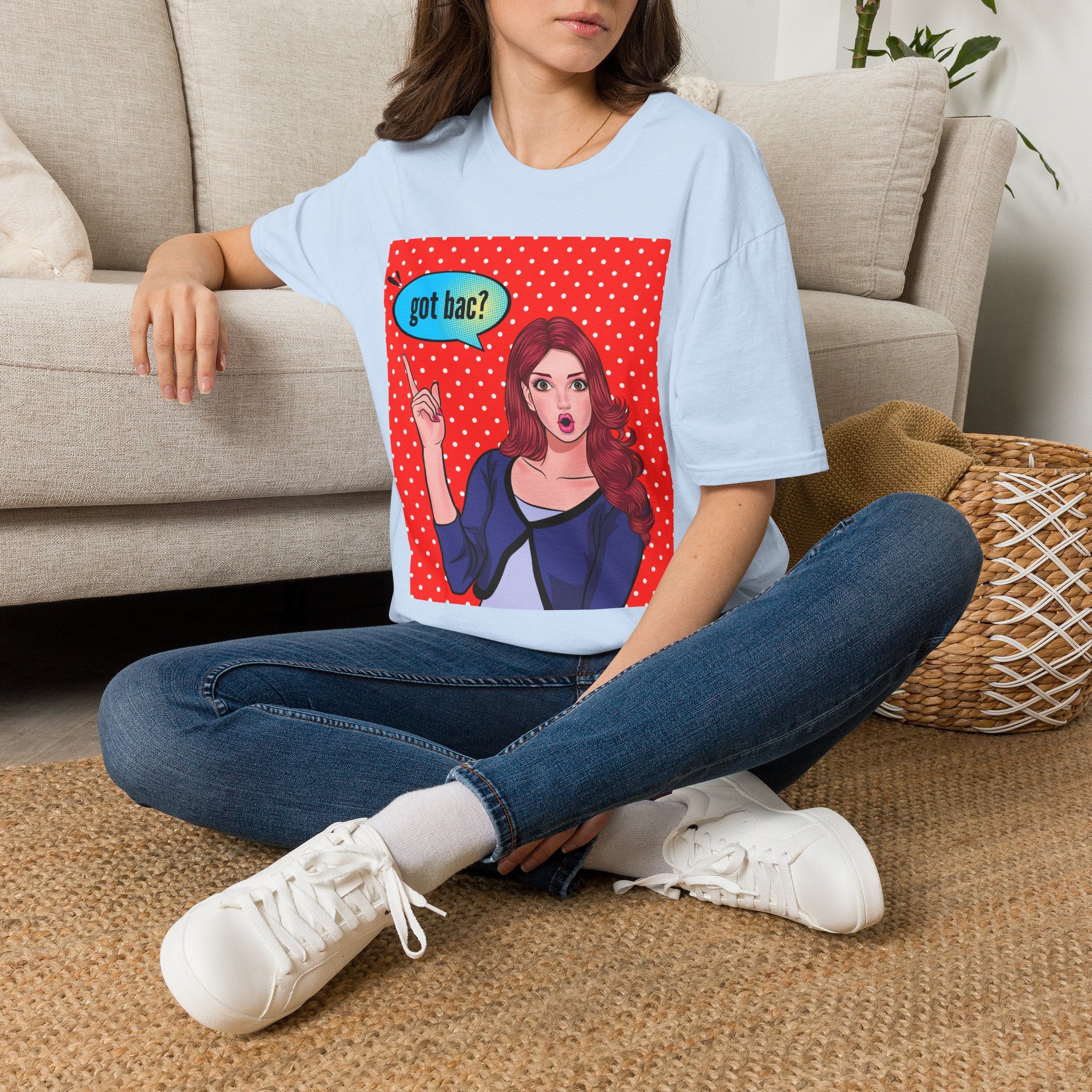 Got Bac? Pop Art T‑Shirt