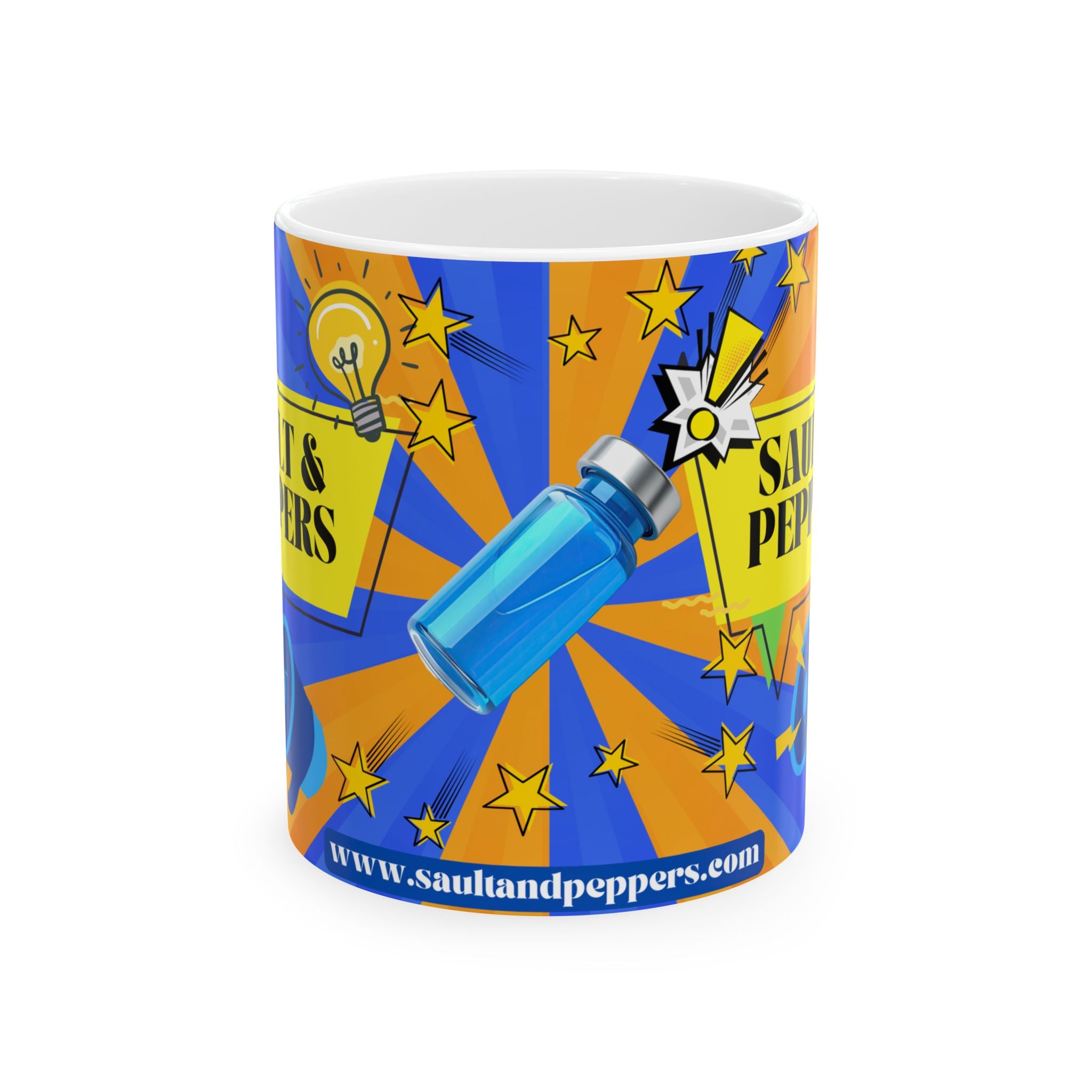 Sault & Peppers Branded Ceramic Coffee Mug (11oz/15oz)