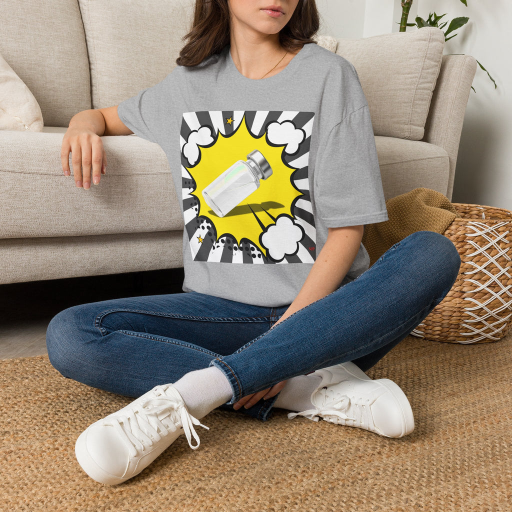 Clear Vial Pop Art T-Shirt — Retro