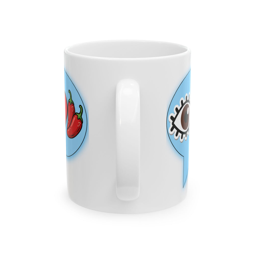 Brown Eye Love Peppers Mug (11oz)
