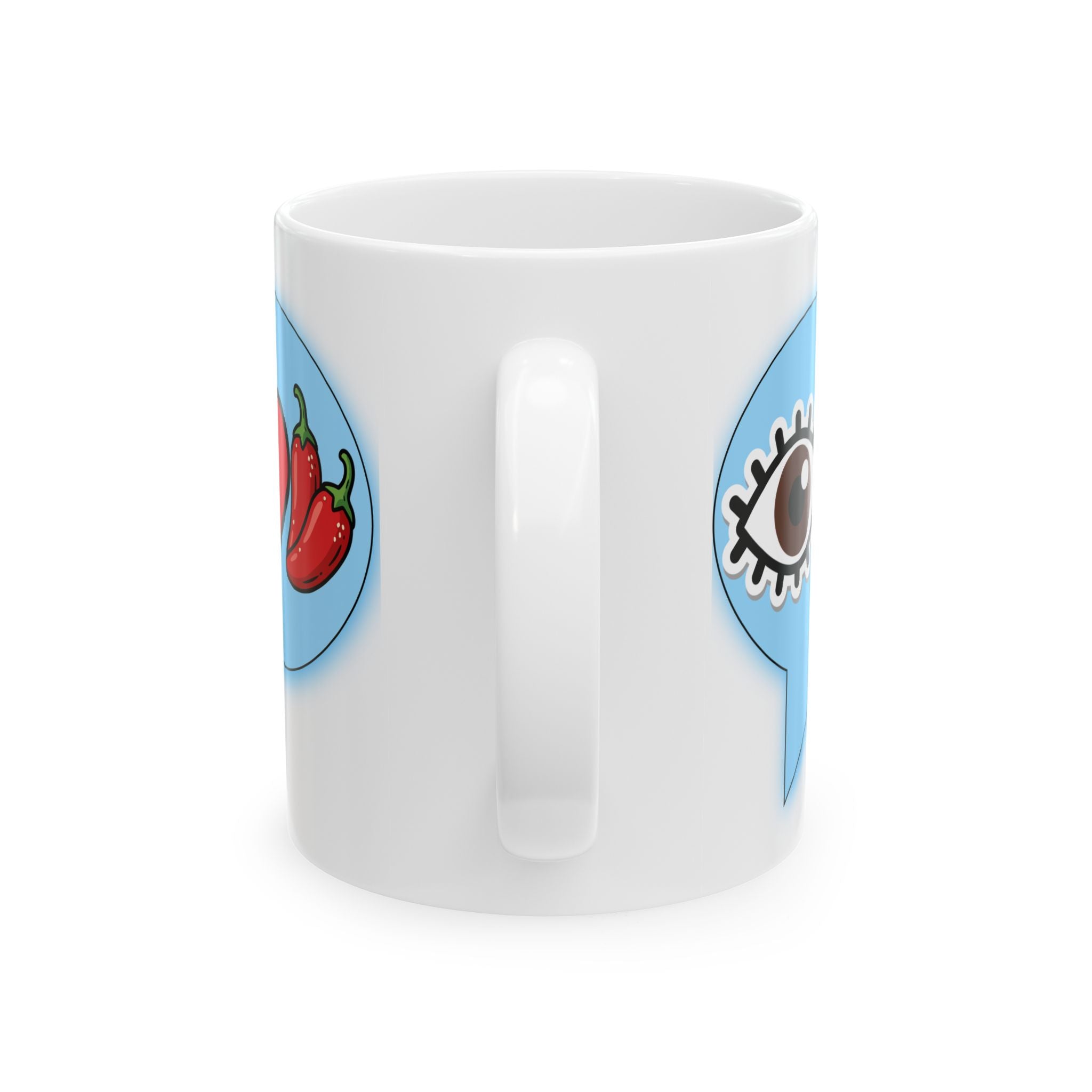 Brown Eye Love Peppers Mug (11oz)
