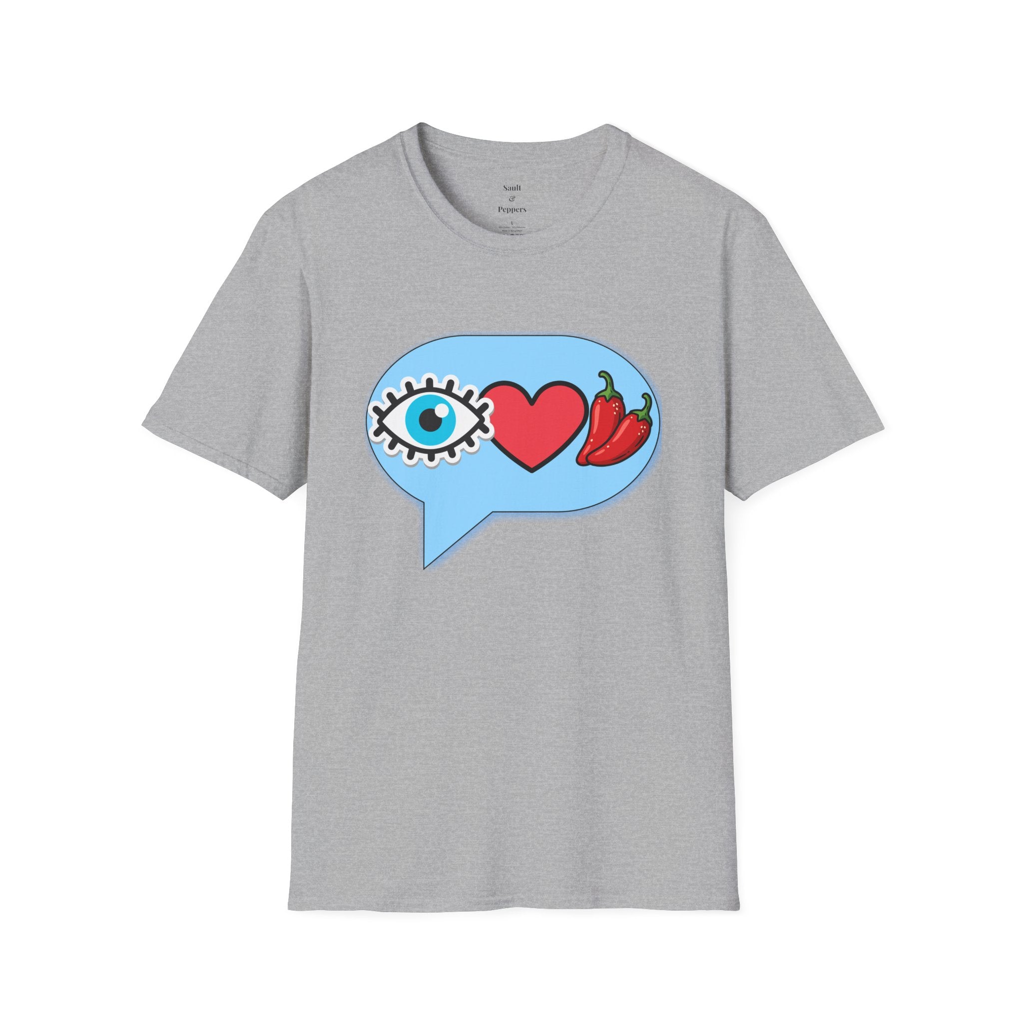 Blue Eye Love Peppers T-Shirt