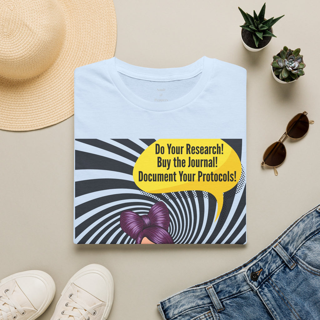 Research Protocols PSA Pop Art T-Shirt