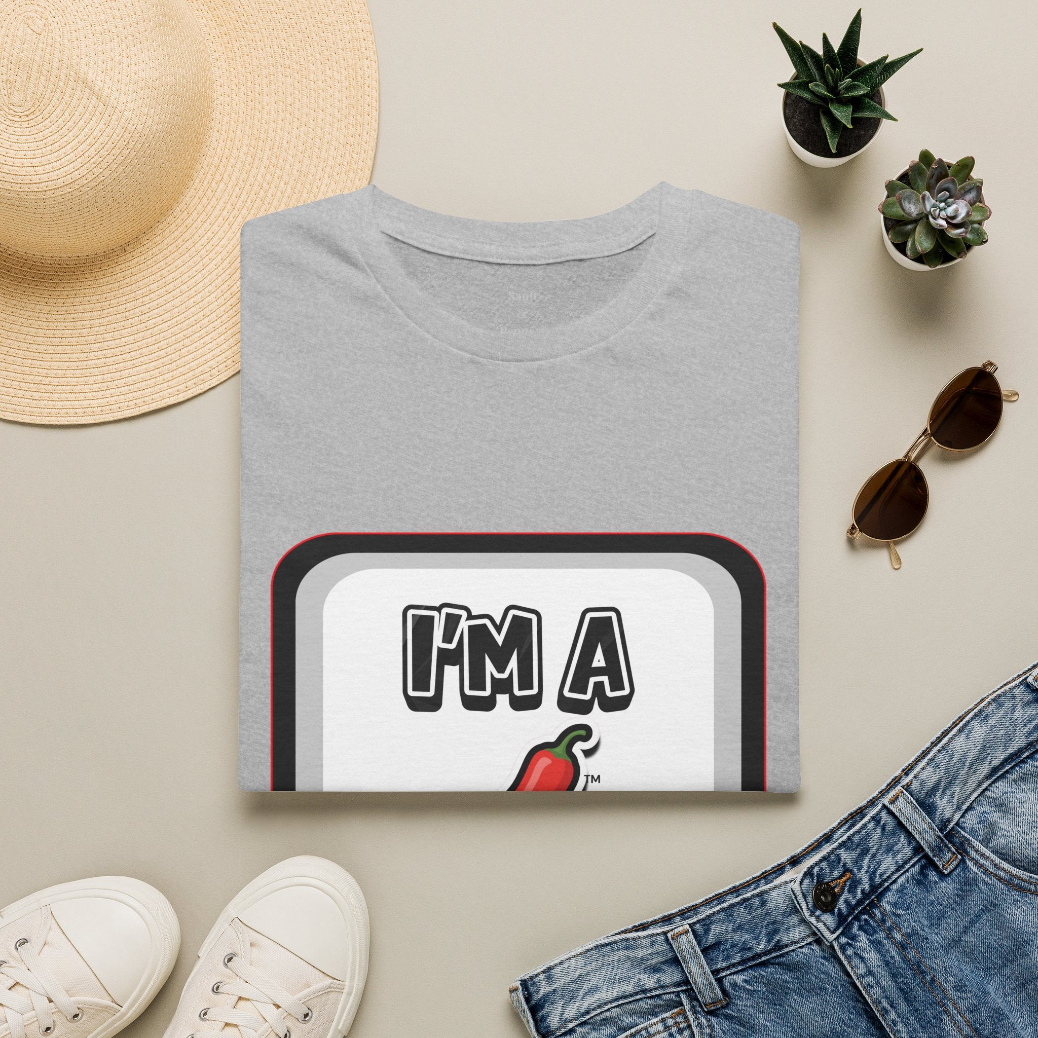 Black Chat Bubble "I'm A Pepper" T-Shirt