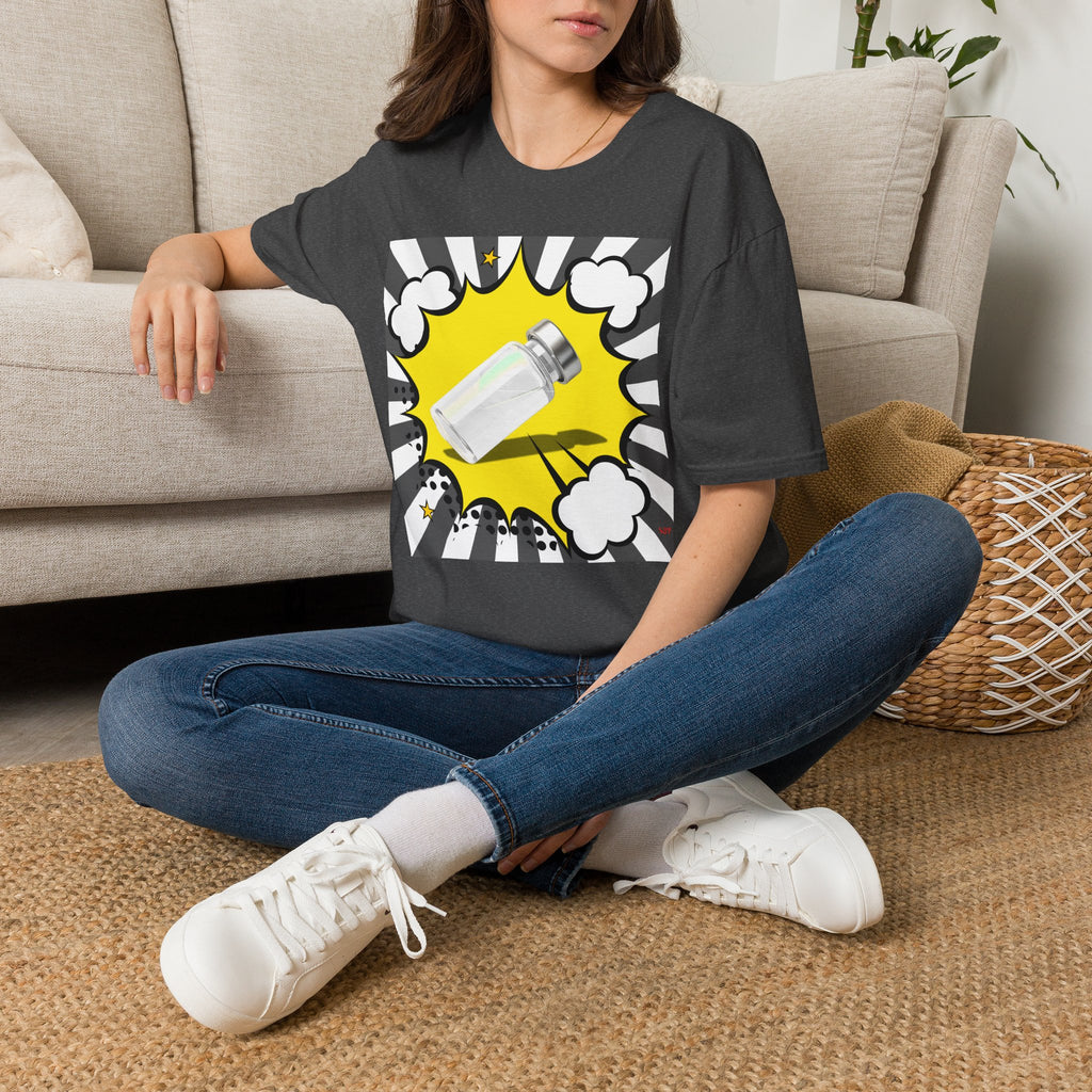 Clear Vial Pop Art T-Shirt — Retro