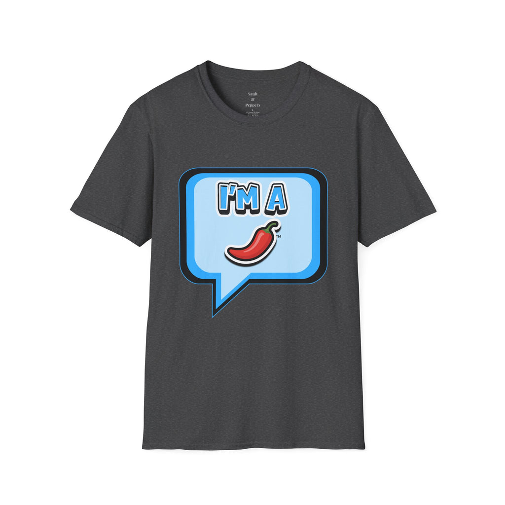 Blue Chat Bubble “I’m A Pepper” T-Shirt
