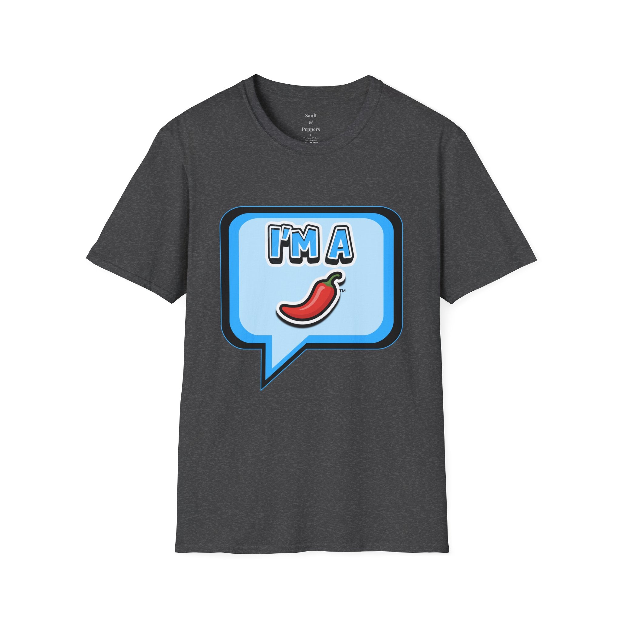 Blue Chat Bubble “I’m A Pepper” T-Shirt